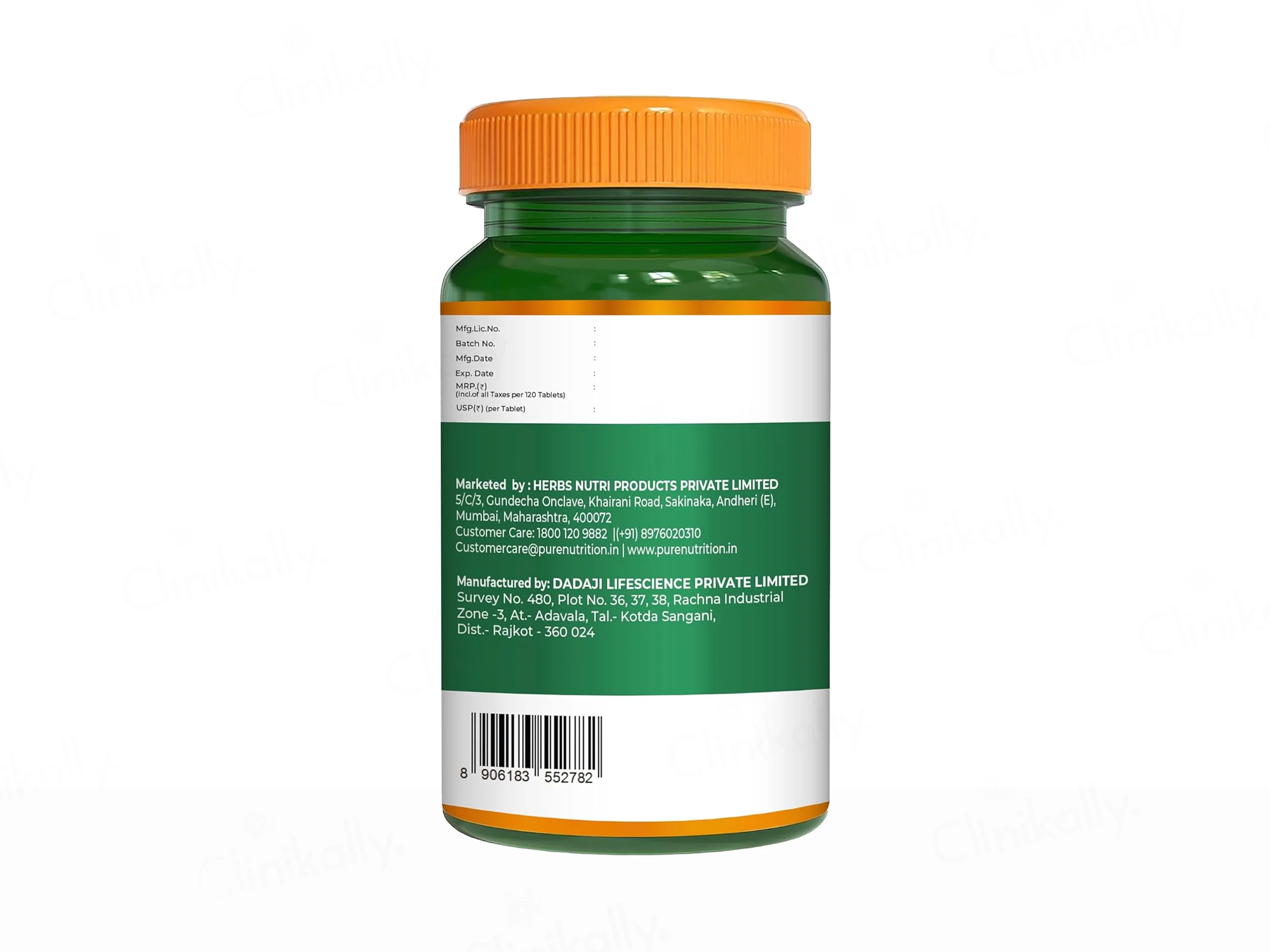Pure Nutrition L-Taurine 500mg Veg Capsule - Image 9