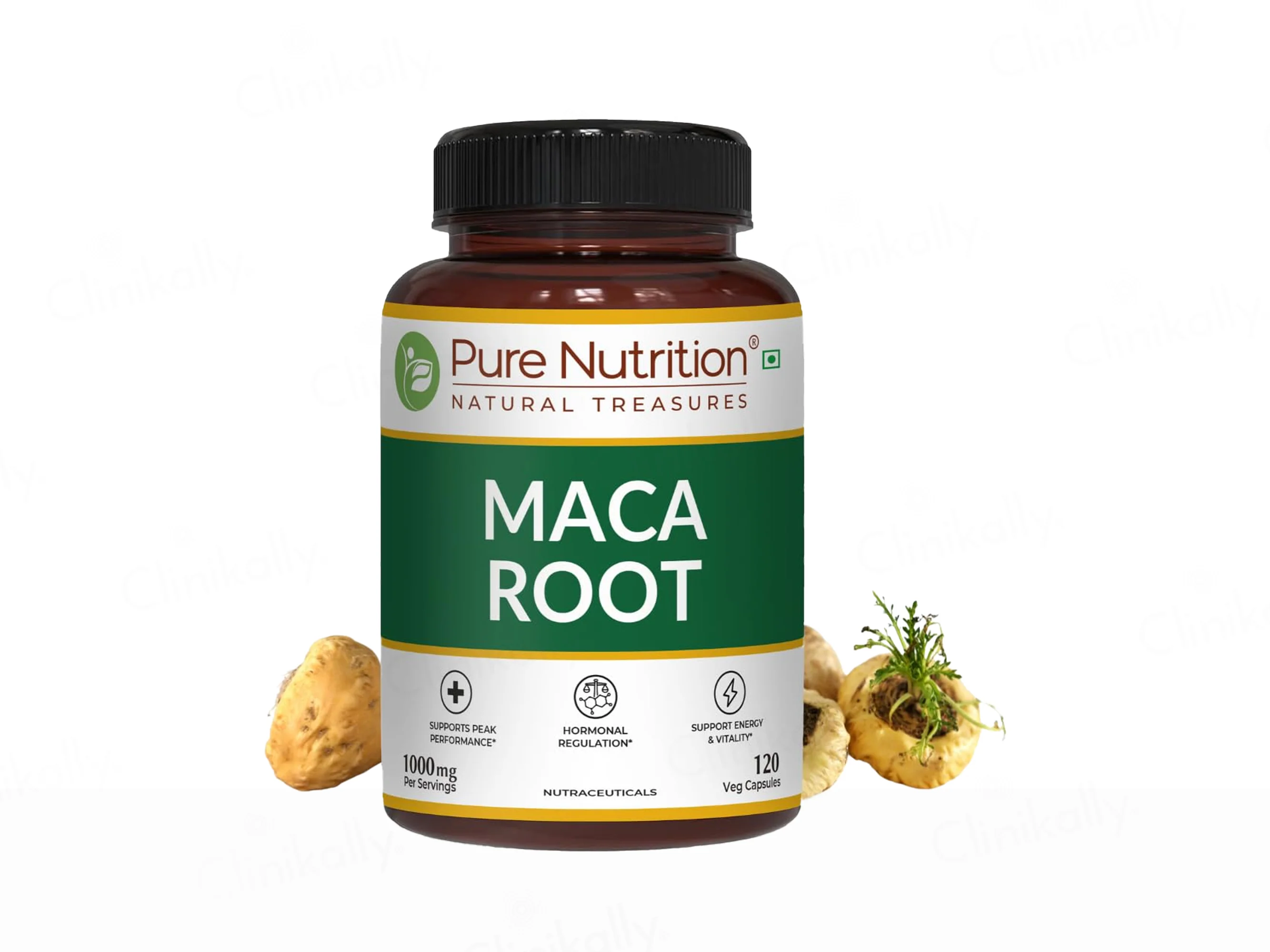 Pure Nutrition Maca Root Veg Extract 1000mg Capsule - Image 8