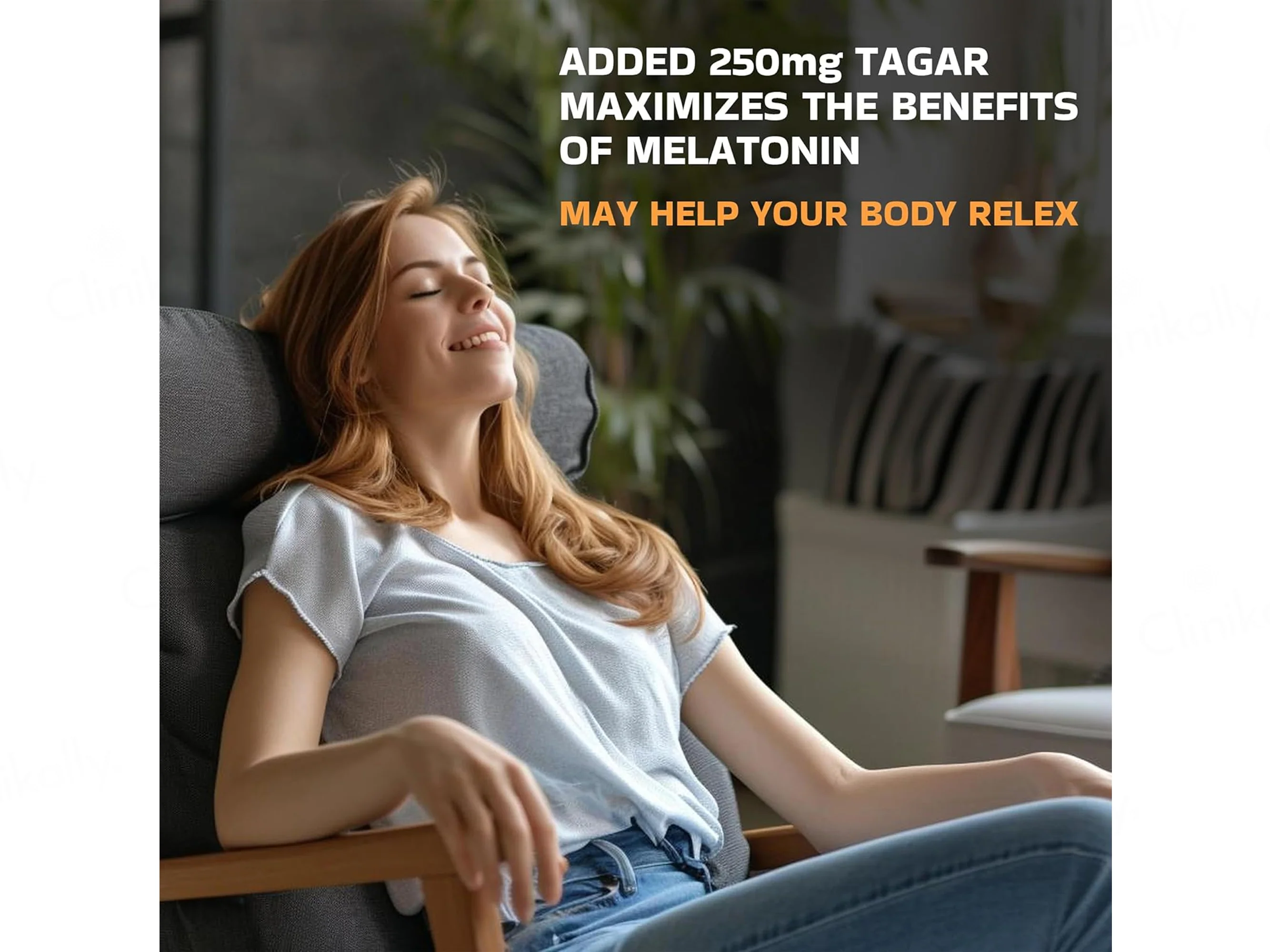Pure Nutrition Melatonin 10mg + Tagar 250mg & Chamomile Sleep Tablet - Image 4