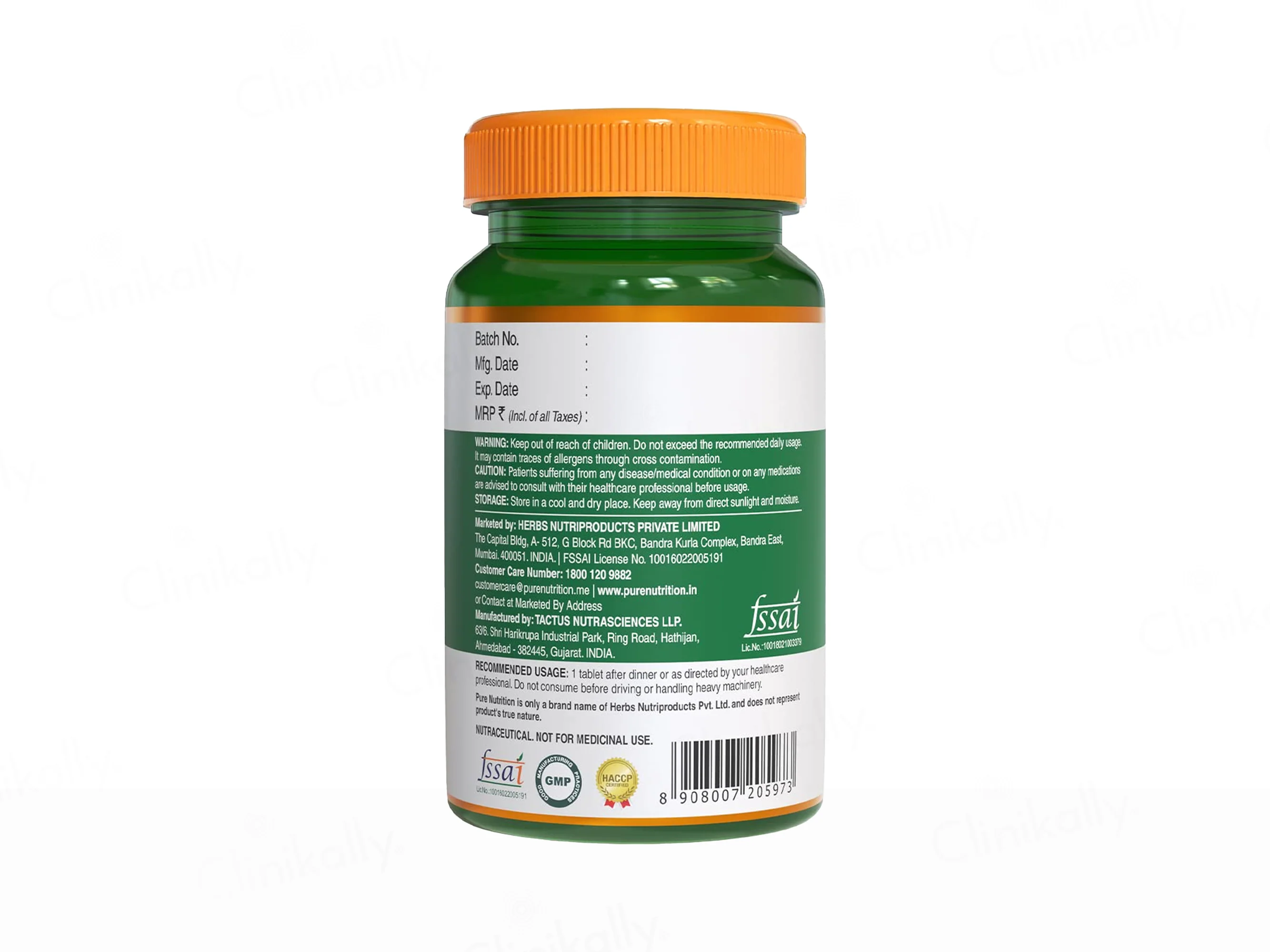 Pure Nutrition Melatonin 5mg + Tagar 250mg & Chamomile Sleep Tablet - Image 7
