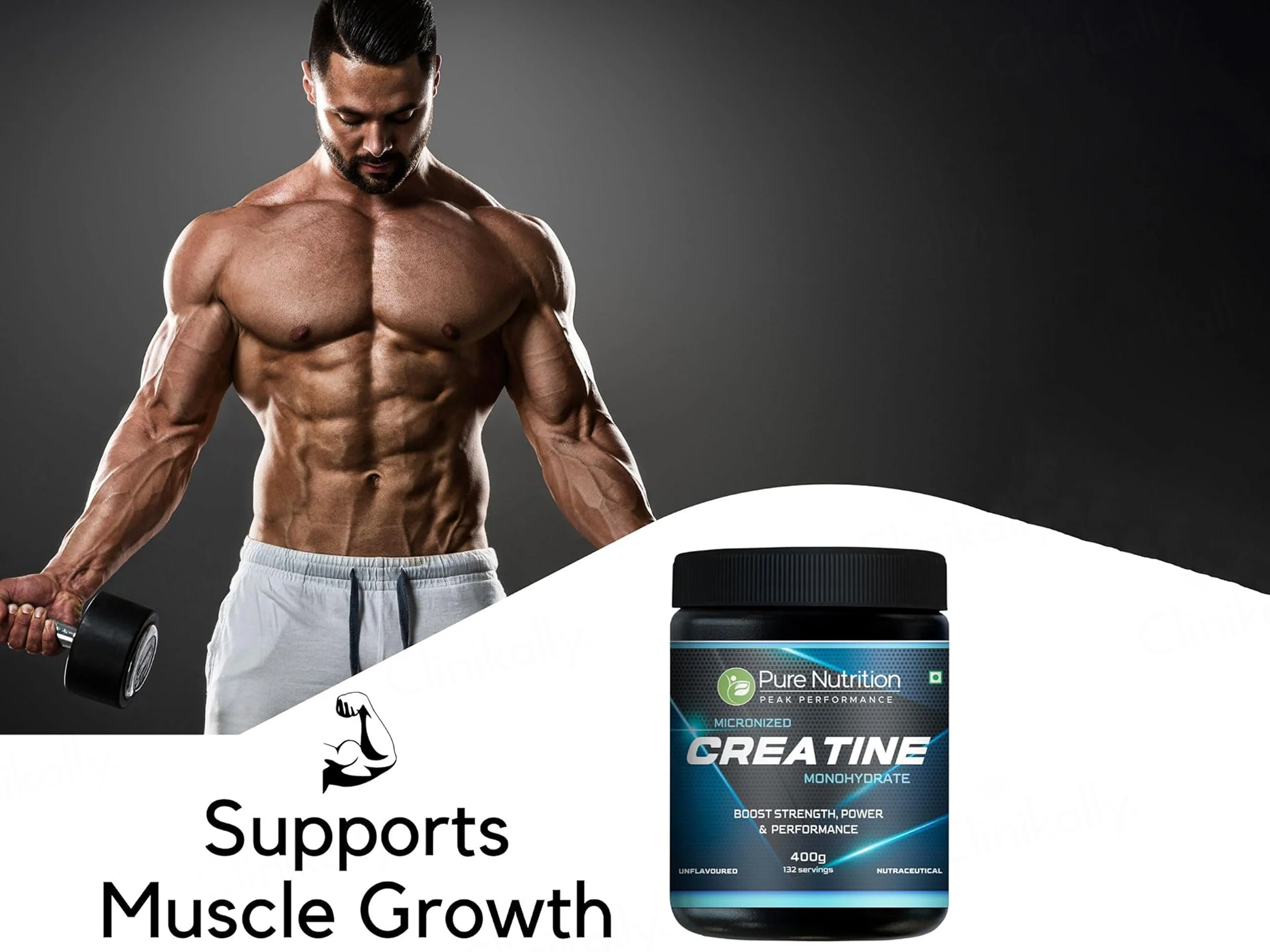 Pure Nutrition Micronized Creatine Monohydrate Nutraceutical Powder - Unflavoured - Image 6