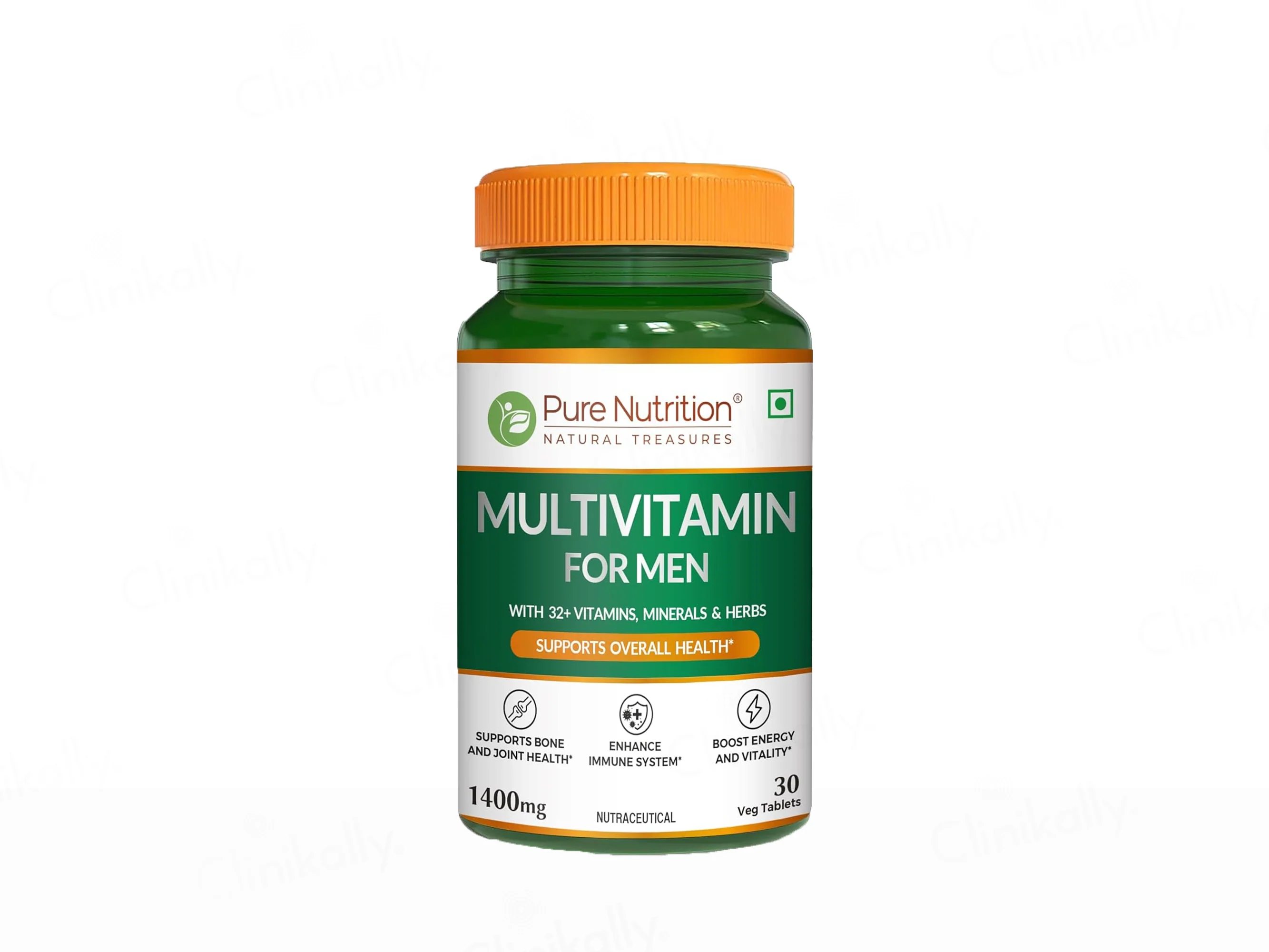 Pure Nutrition Multivitamin Veg Tablet For Men
