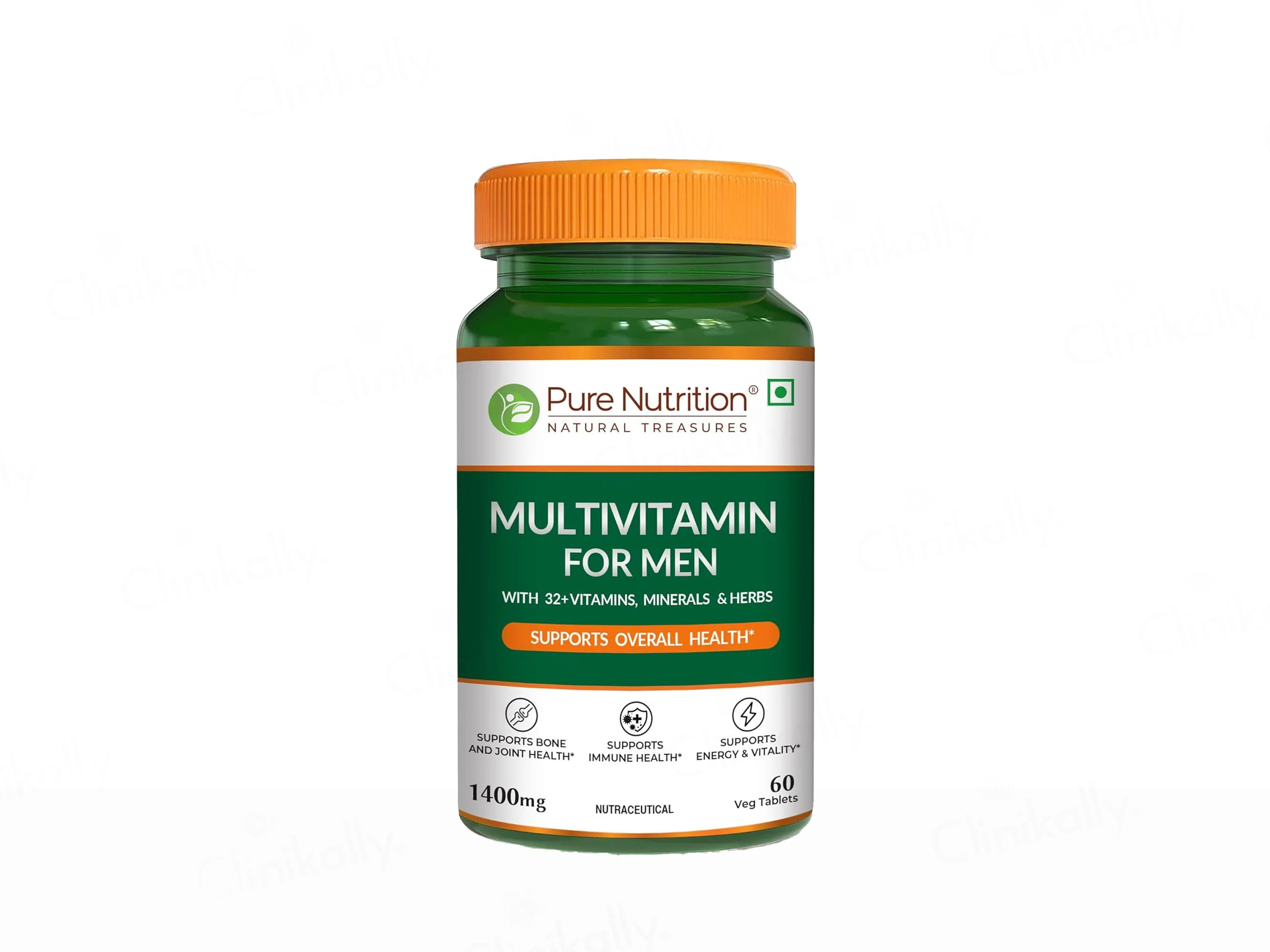 Pure Nutrition Multivitamin Veg Tablet For Men - Image 2