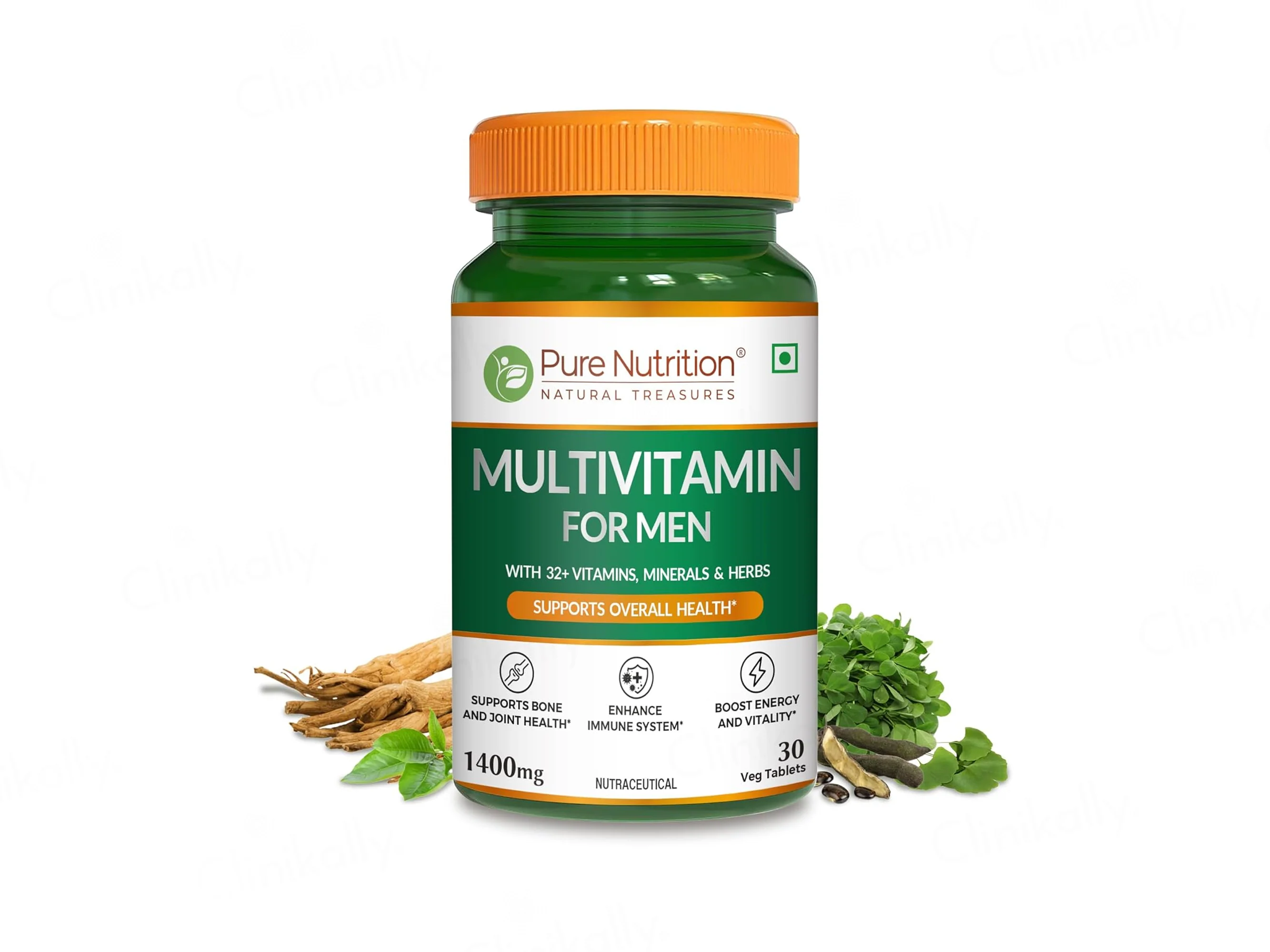 Pure Nutrition Multivitamin Veg Tablet For Men - Image 8