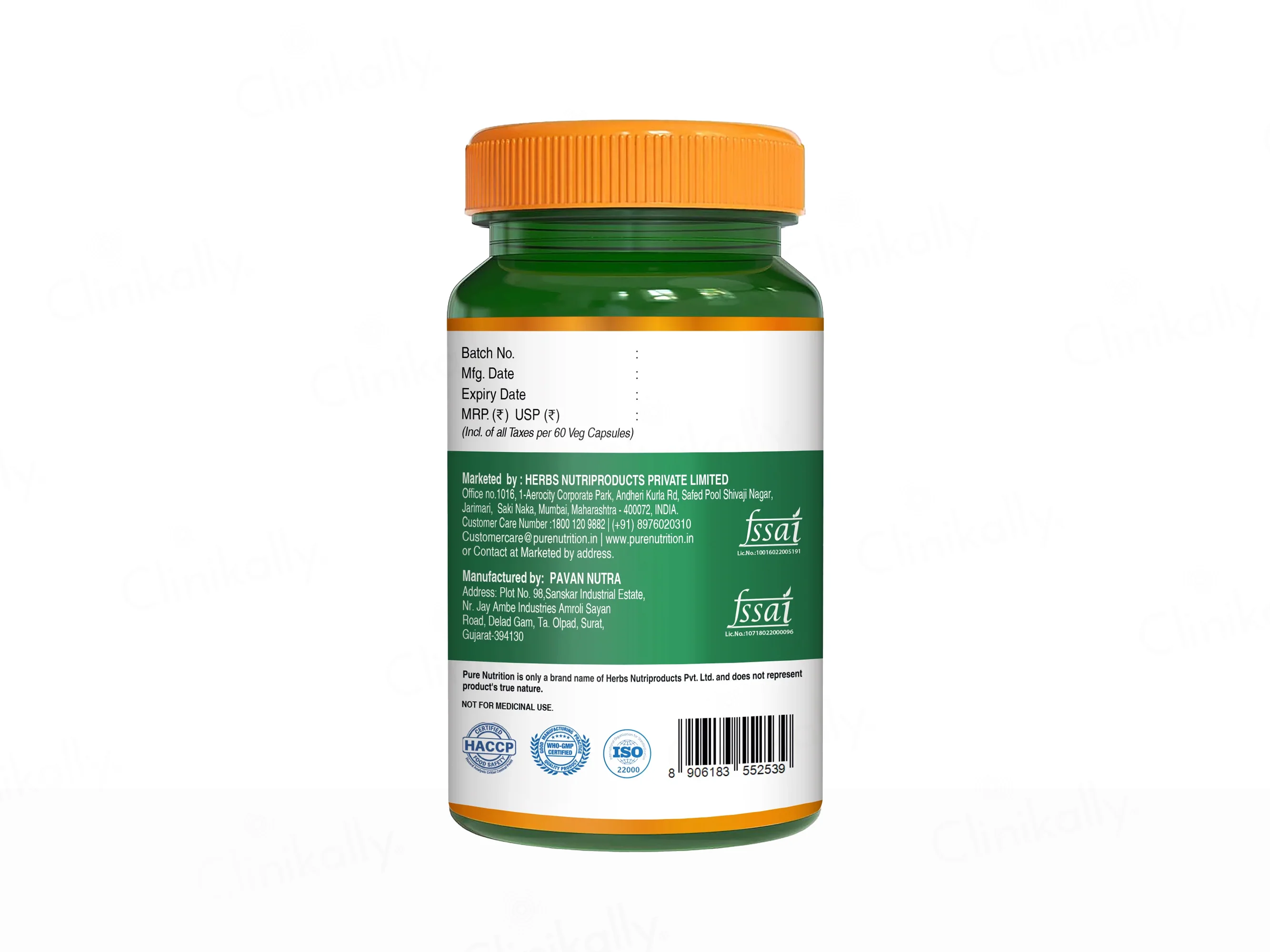 Pure Nutrition Naturally Sourced Astaxanthin 4mg Veg Capsule - Image 6