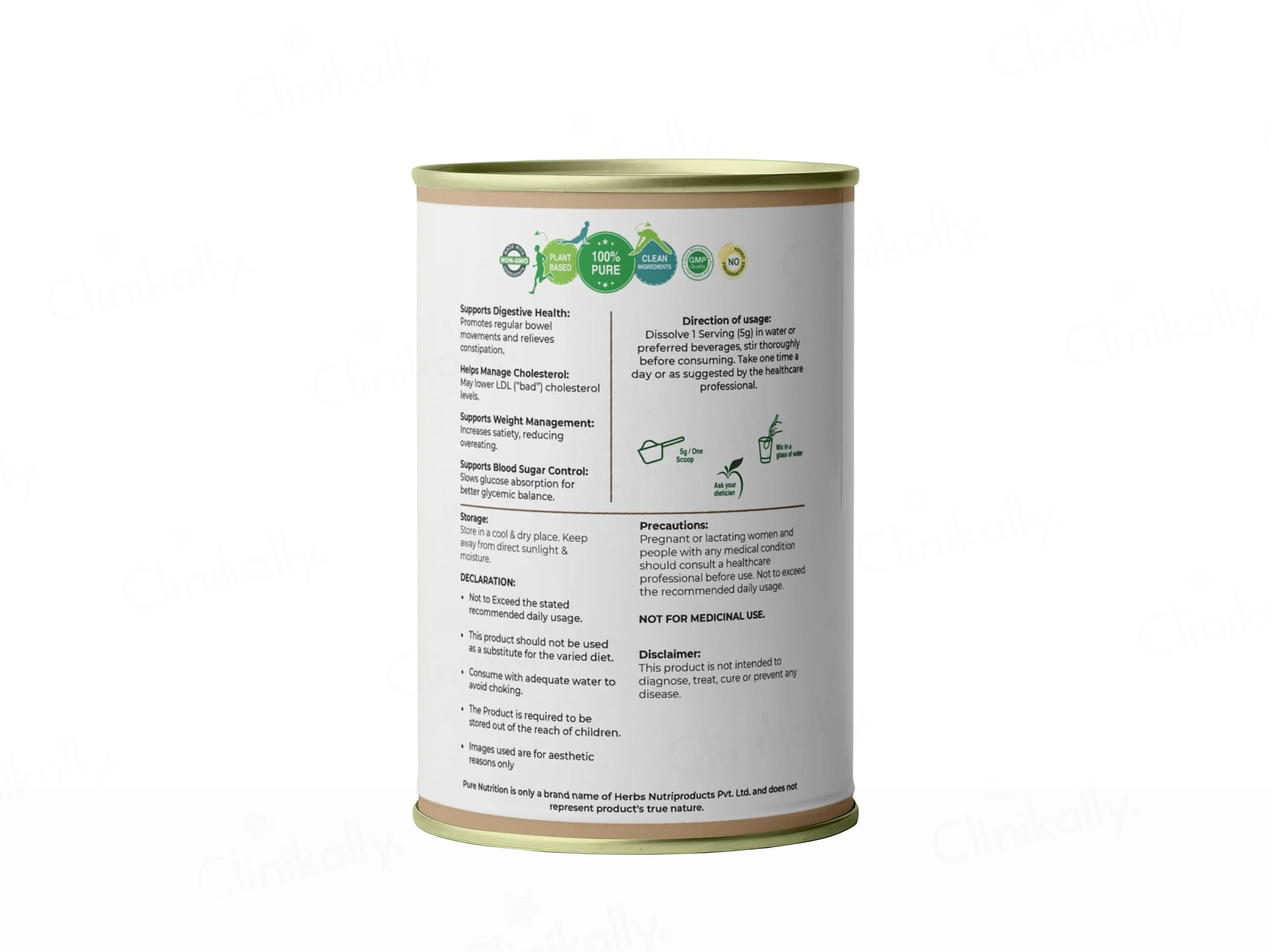 Pure Nutrition Psyllium Husk Isabgol Powder - Image 7