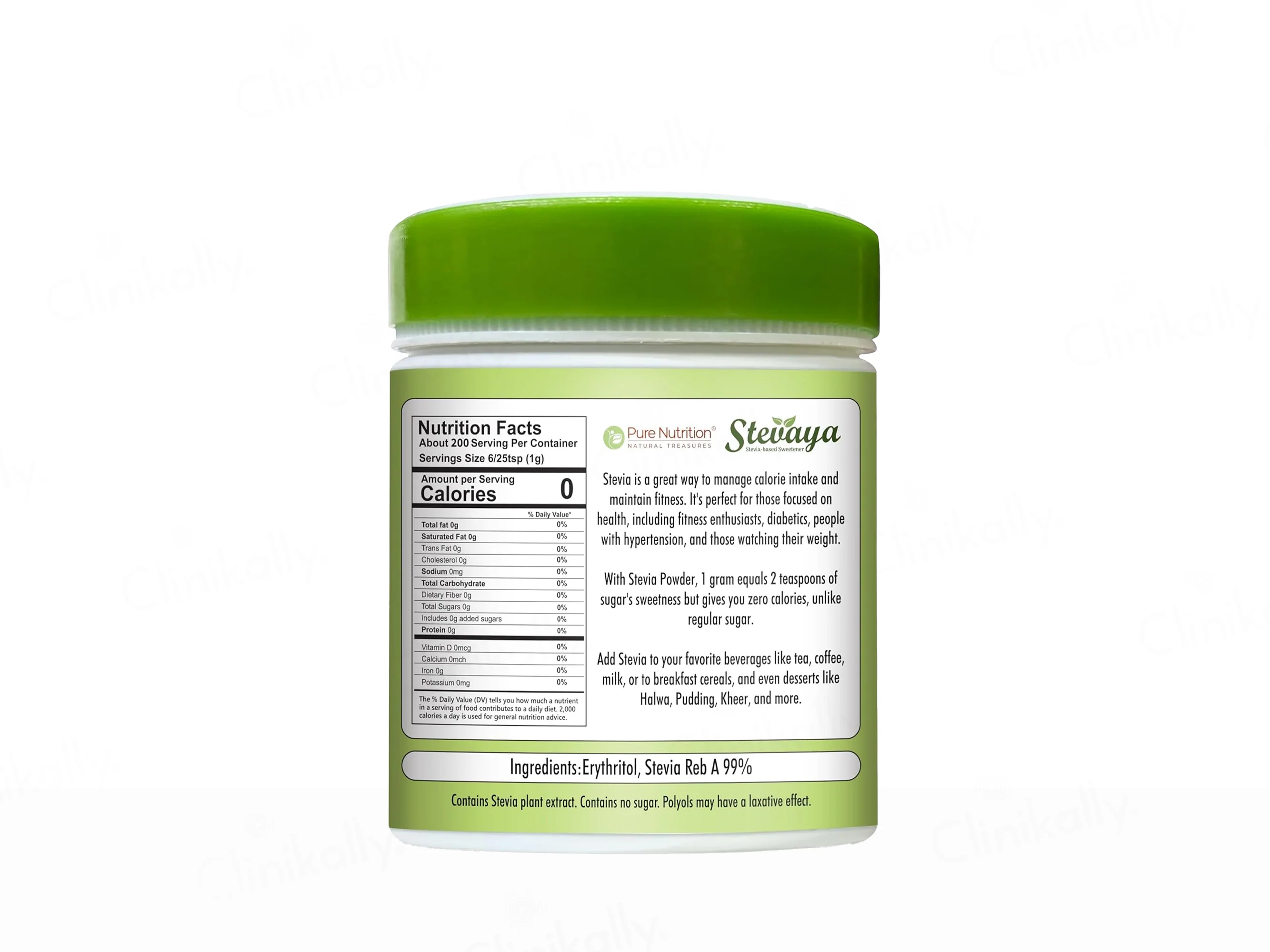 Pure Nutrition Stevaya Stevia-Based Sweetener Powder - Image 2