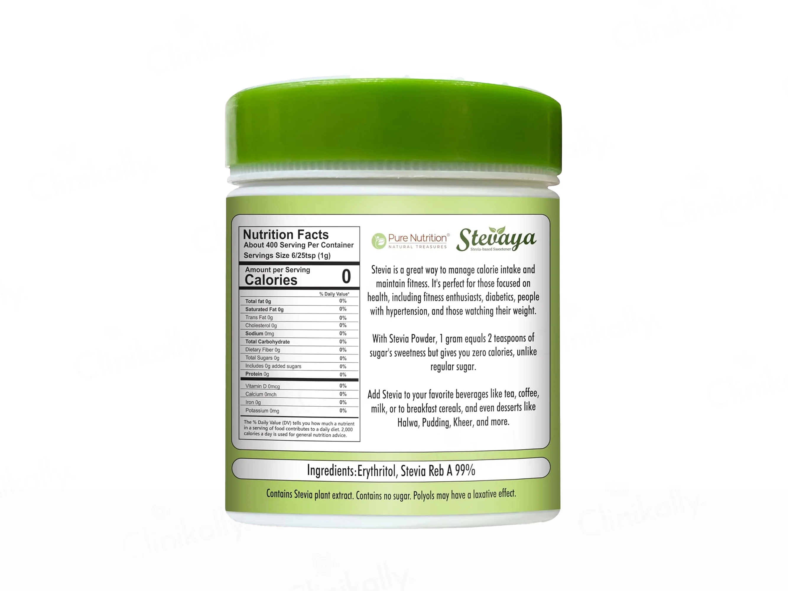 Pure Nutrition Stevaya Stevia-Based Sweetener Powder - Image 4