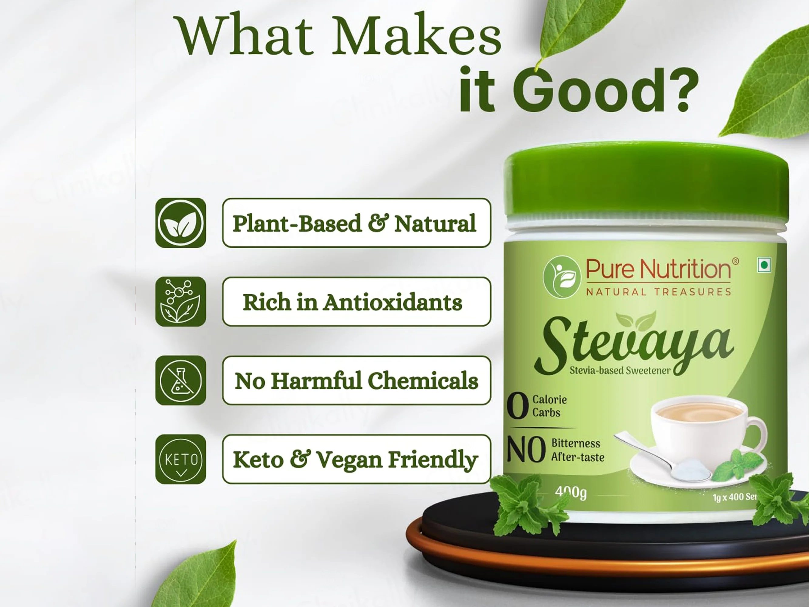 Pure Nutrition Stevaya Stevia-Based Sweetener Powder - Image 7