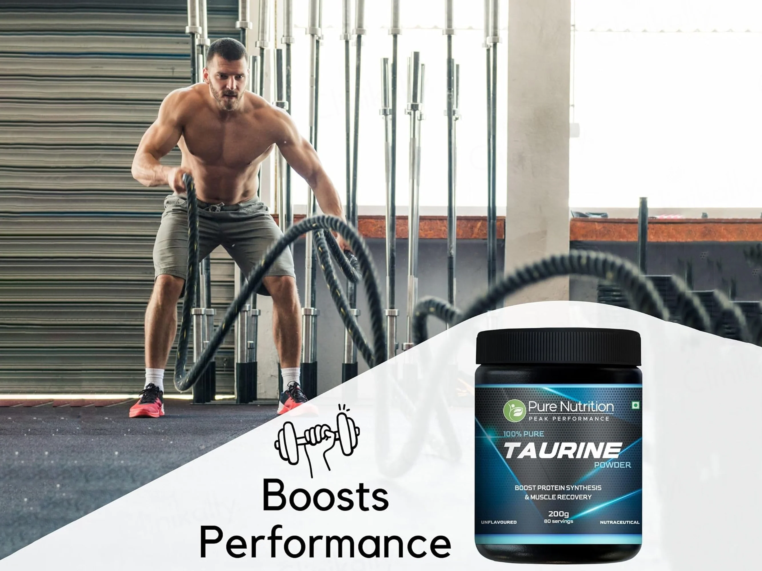 Pure Nutrition Taurine Nutraceutical Powder - Unflavoured - Image 4