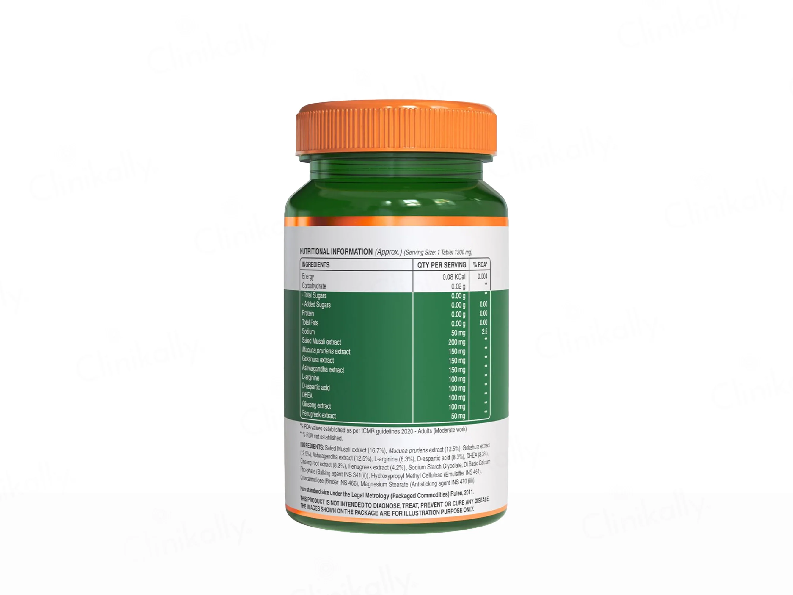Pure Nutrition Testoboost 1200mg Veg Tablet - Image 7