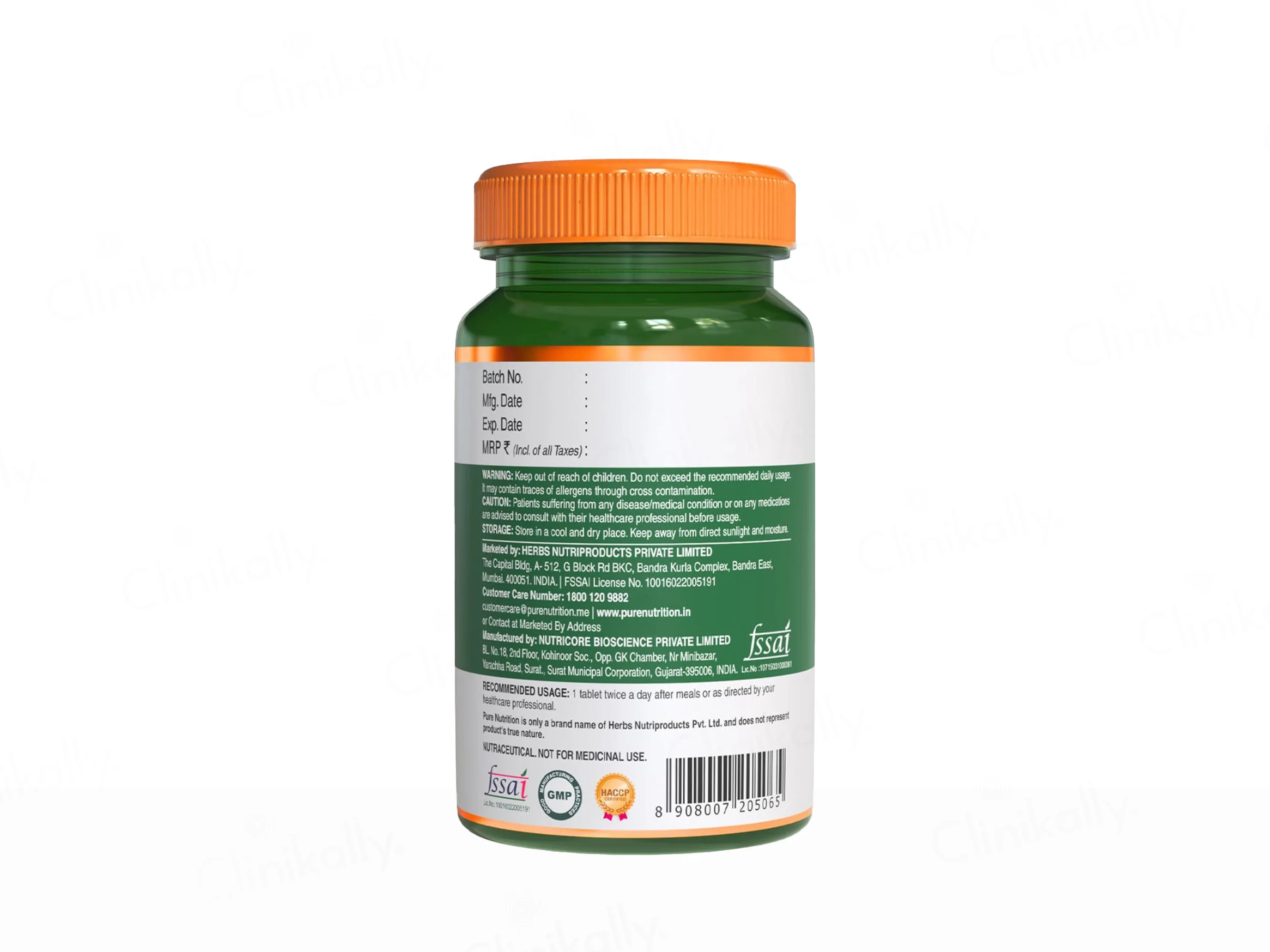 Pure Nutrition Testoboost 1200mg Veg Tablet - Image 8