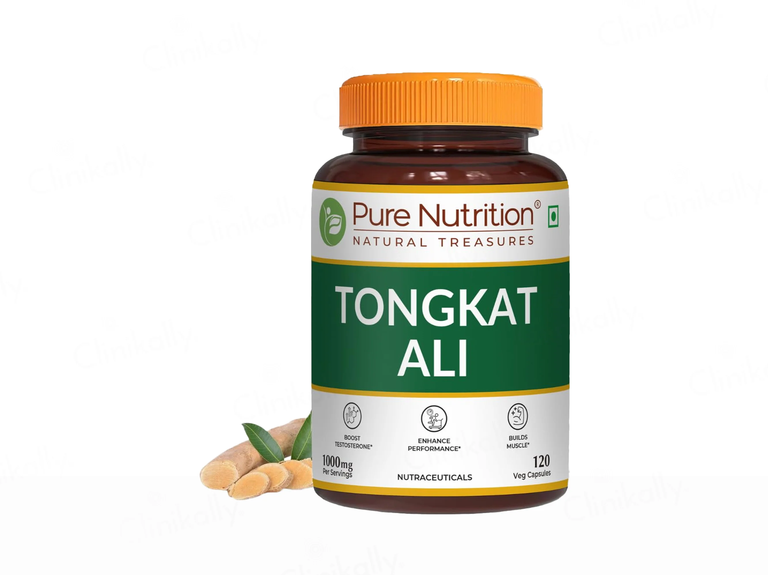 Pure Nutrition Tongkat Ali 1000mg Veg Capsule - Image 4