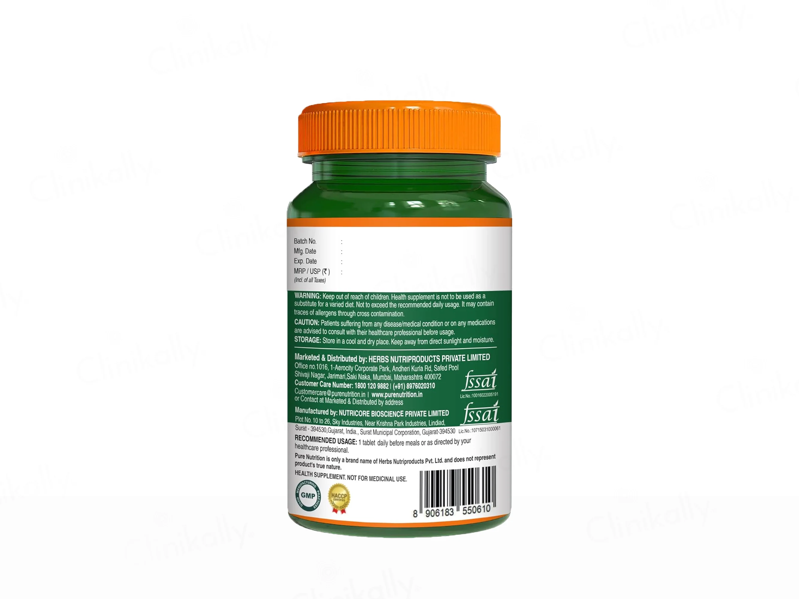 Pure Nutrition Vitamin K2 MK-7 Veg Tablet - Image 7