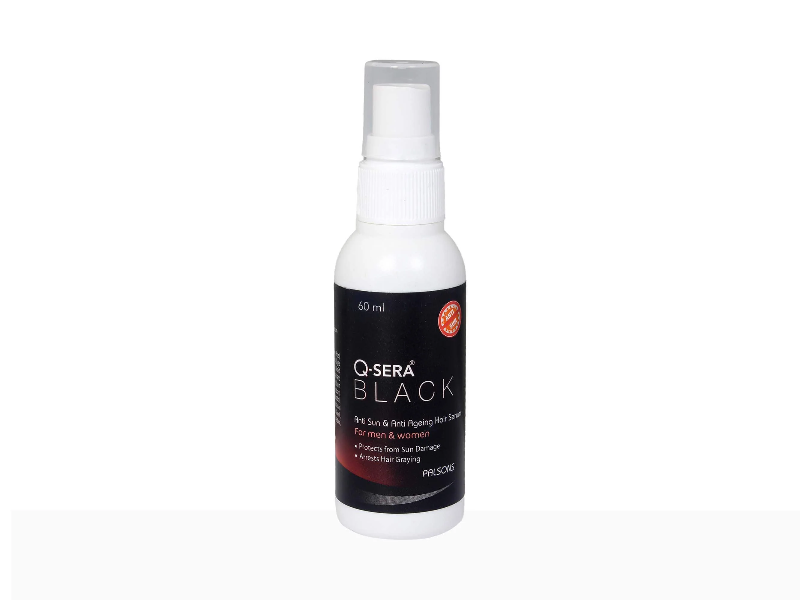 Q-Sera Black Serum Anti Sun & Anti Ageing Hair Serum - Image 2