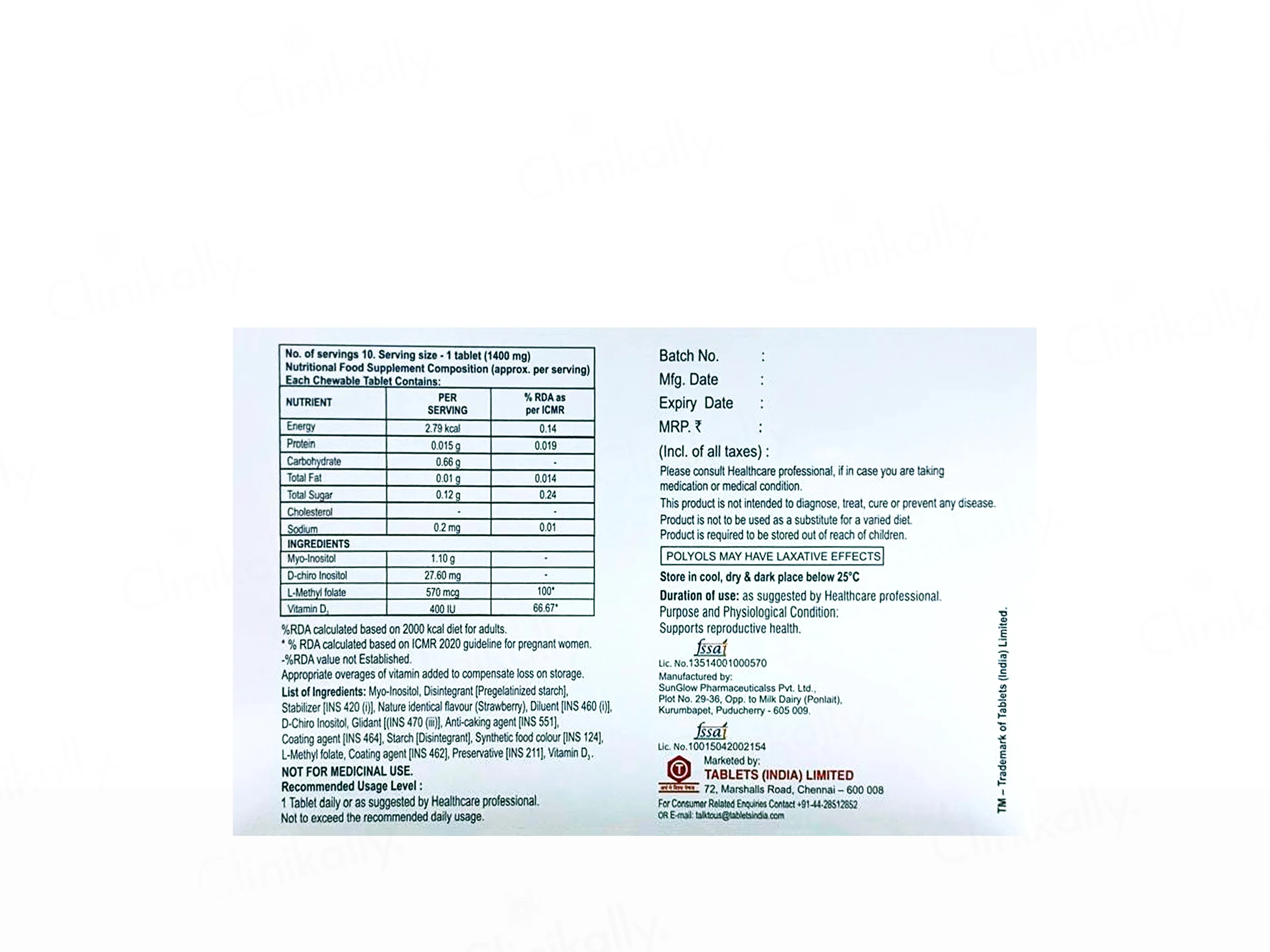 Qlife Health Supplement Tablet For Women - Image 2