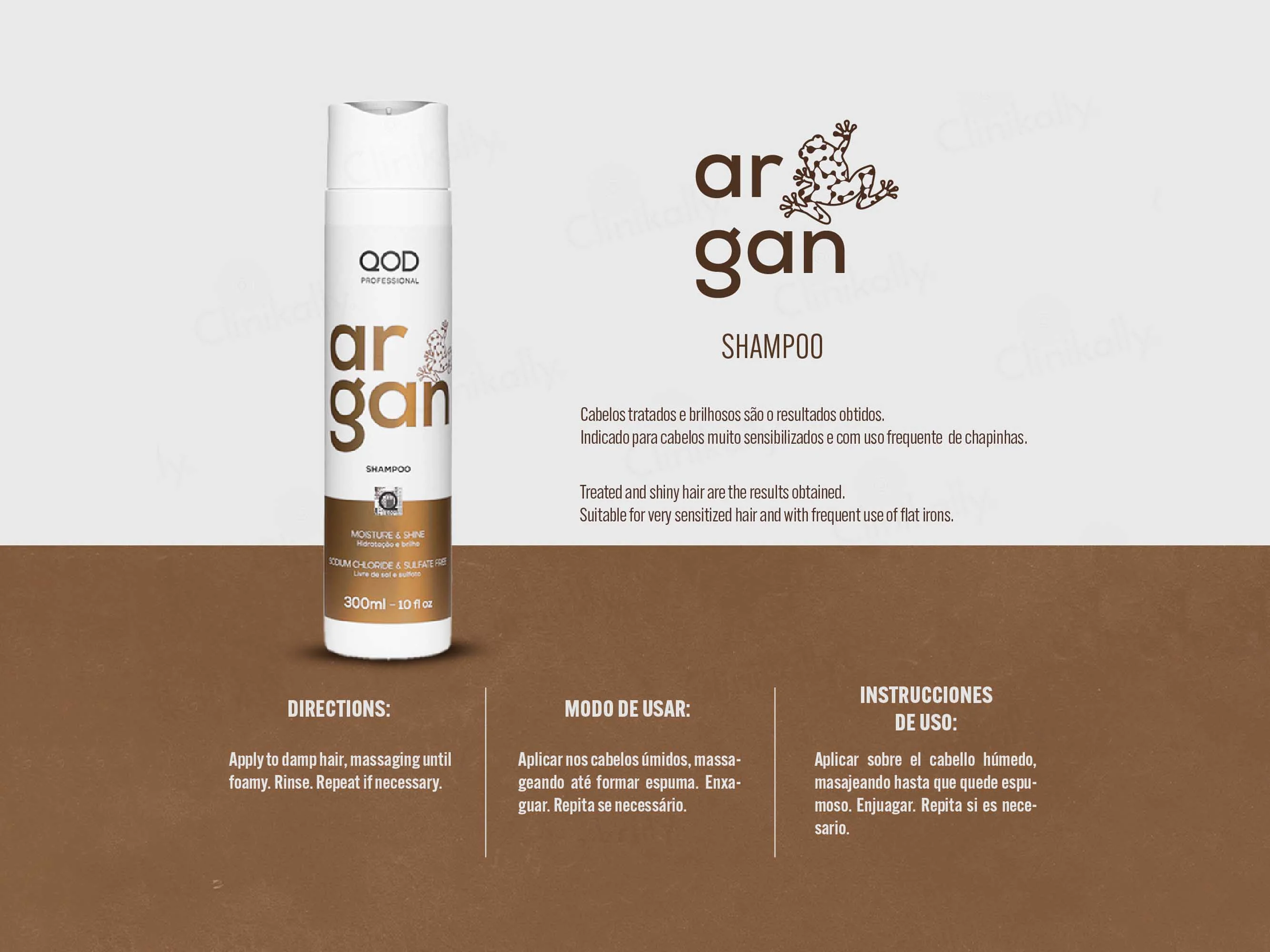 QOD Professional Argan Shampoo - Image 2