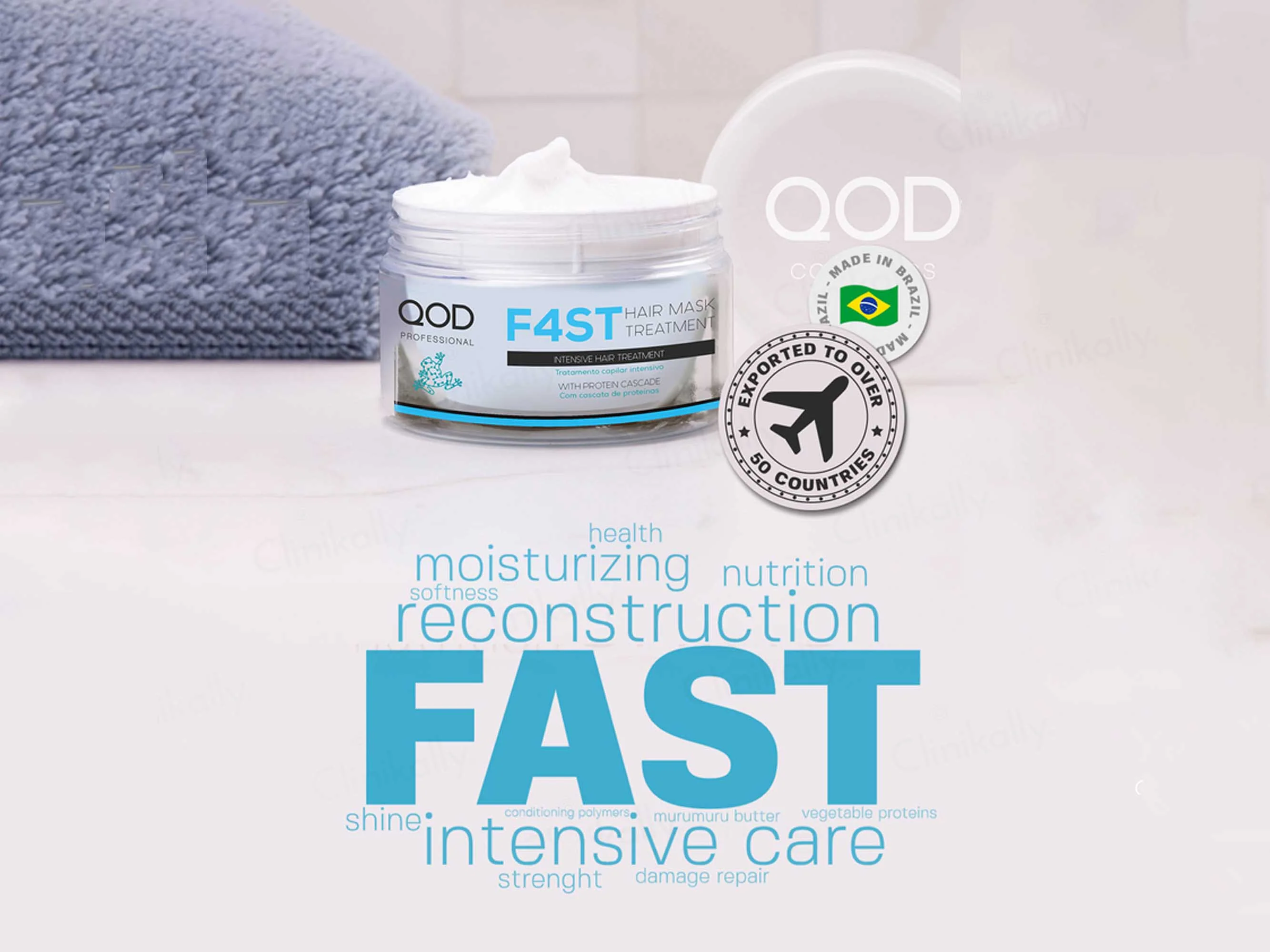 QOD Professional F4ST Hair Mask Treatment - Image 2