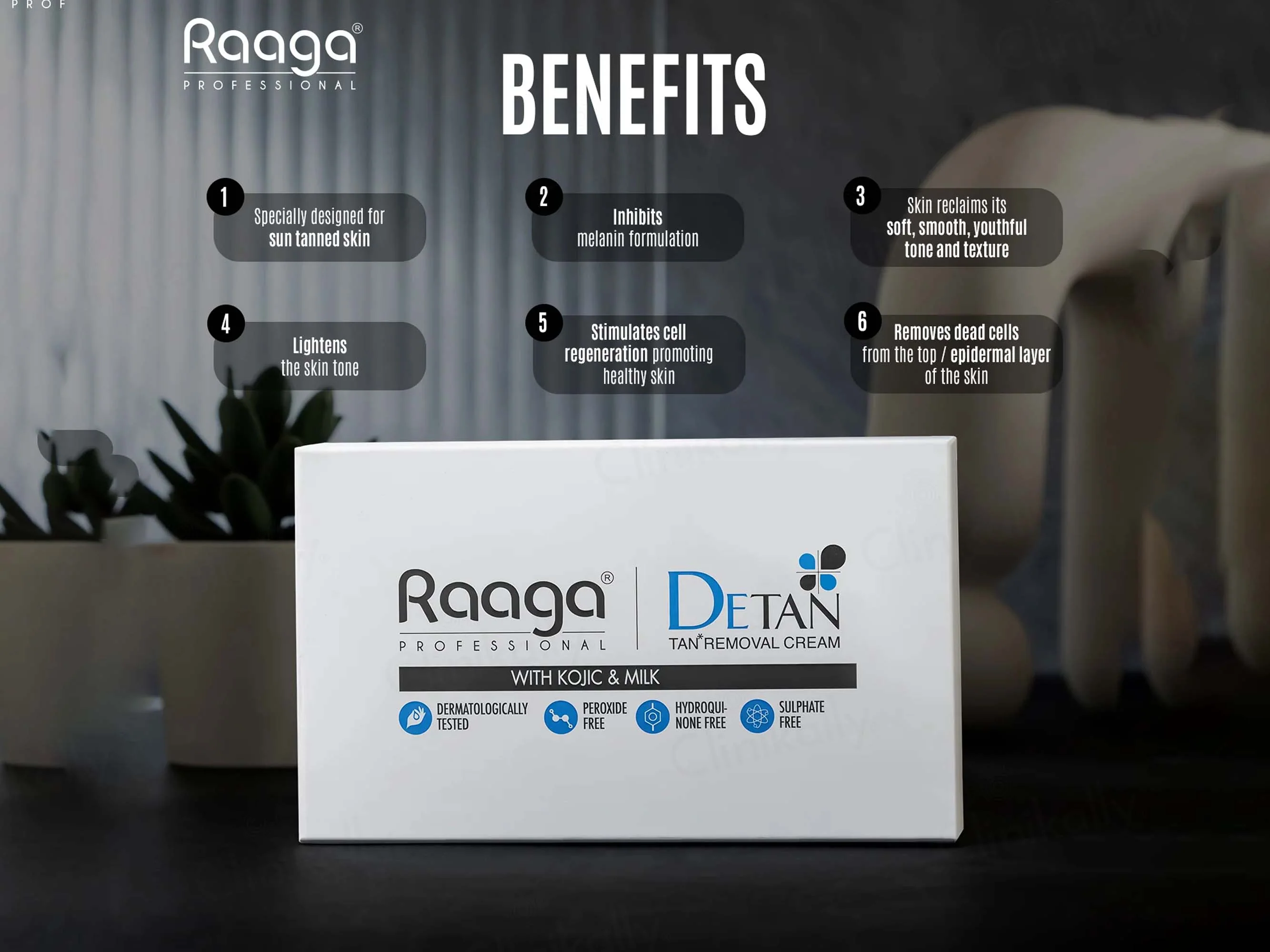 Raaga Professional De-Tan Removal Cream - Image 3