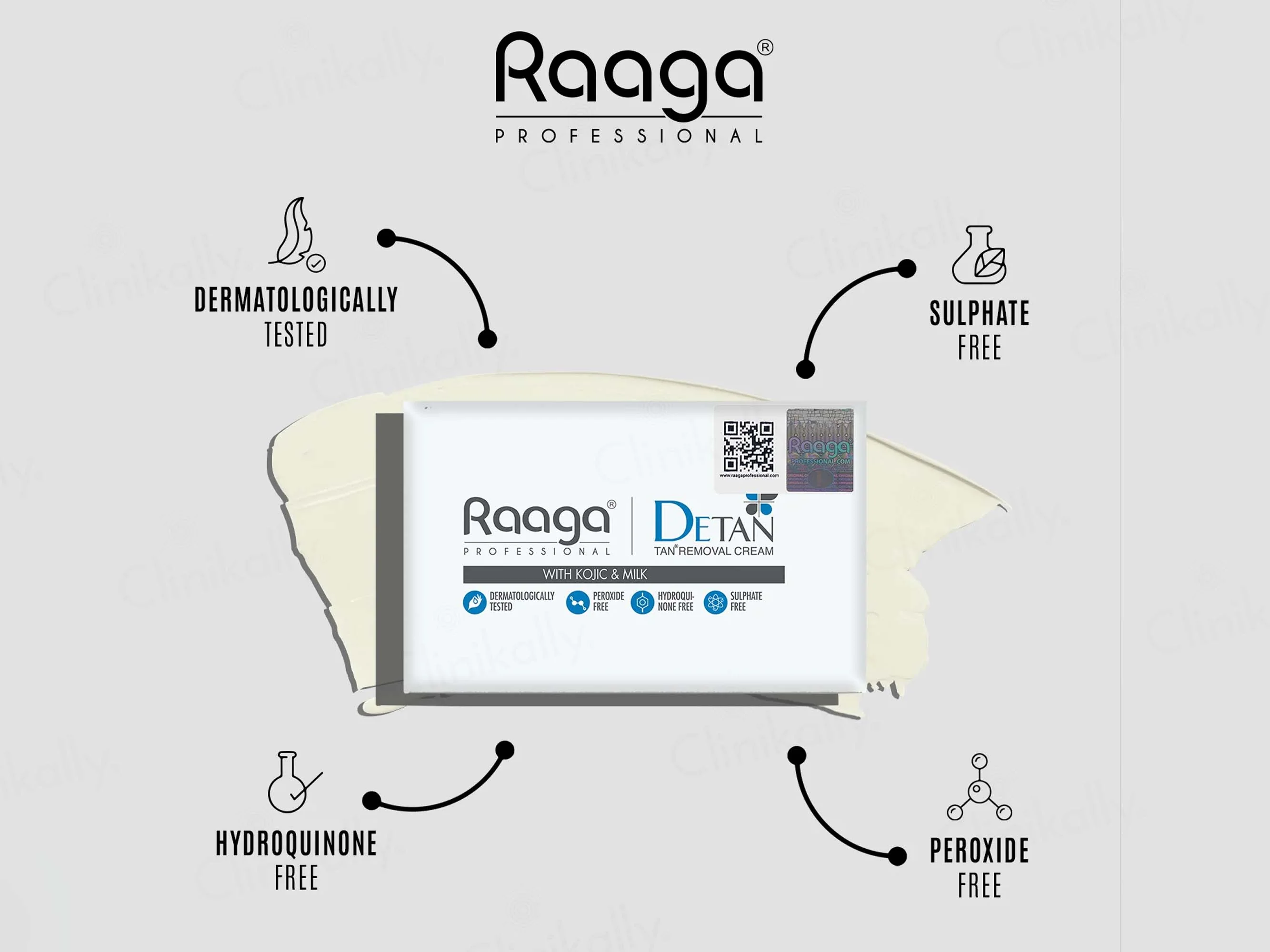 Raaga Professional De-Tan Removal Cream - Image 4