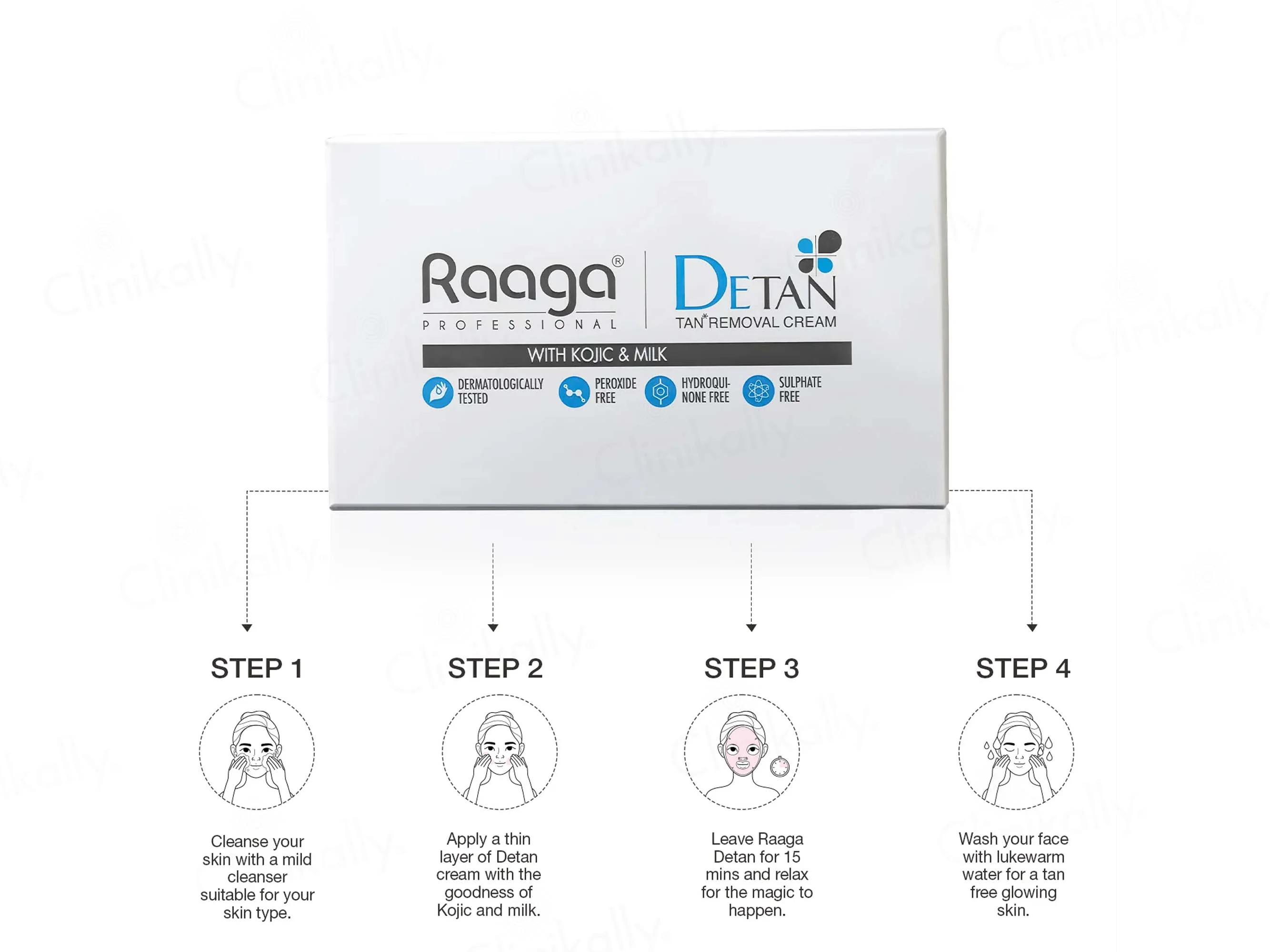 Raaga Professional De-Tan Removal Cream - Image 5