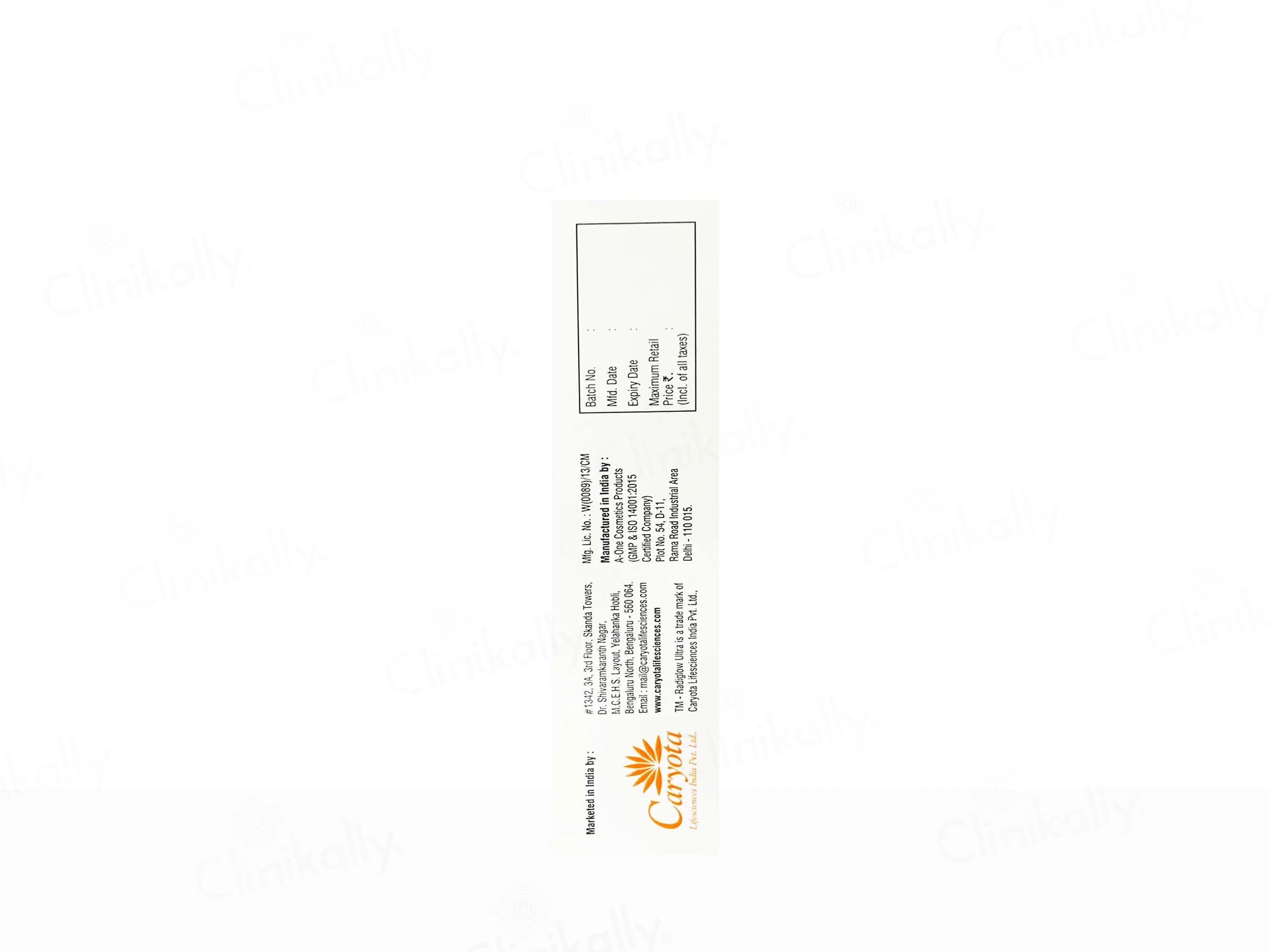 Radiglow Ultra Depigmentation & Skin Lightening Cream - Image 3