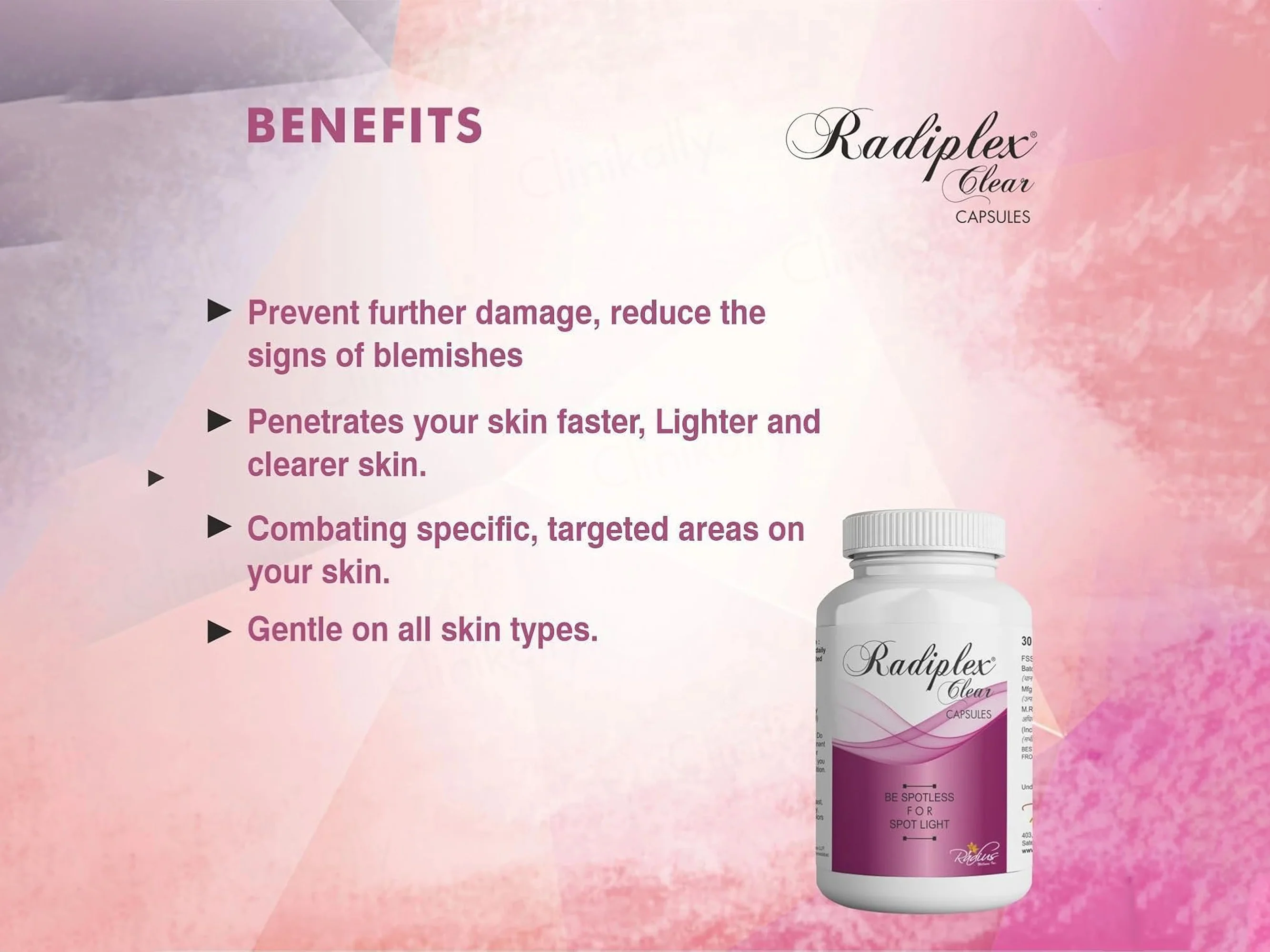 Radiplex Clear Nutraceutical Capsule - Image 4