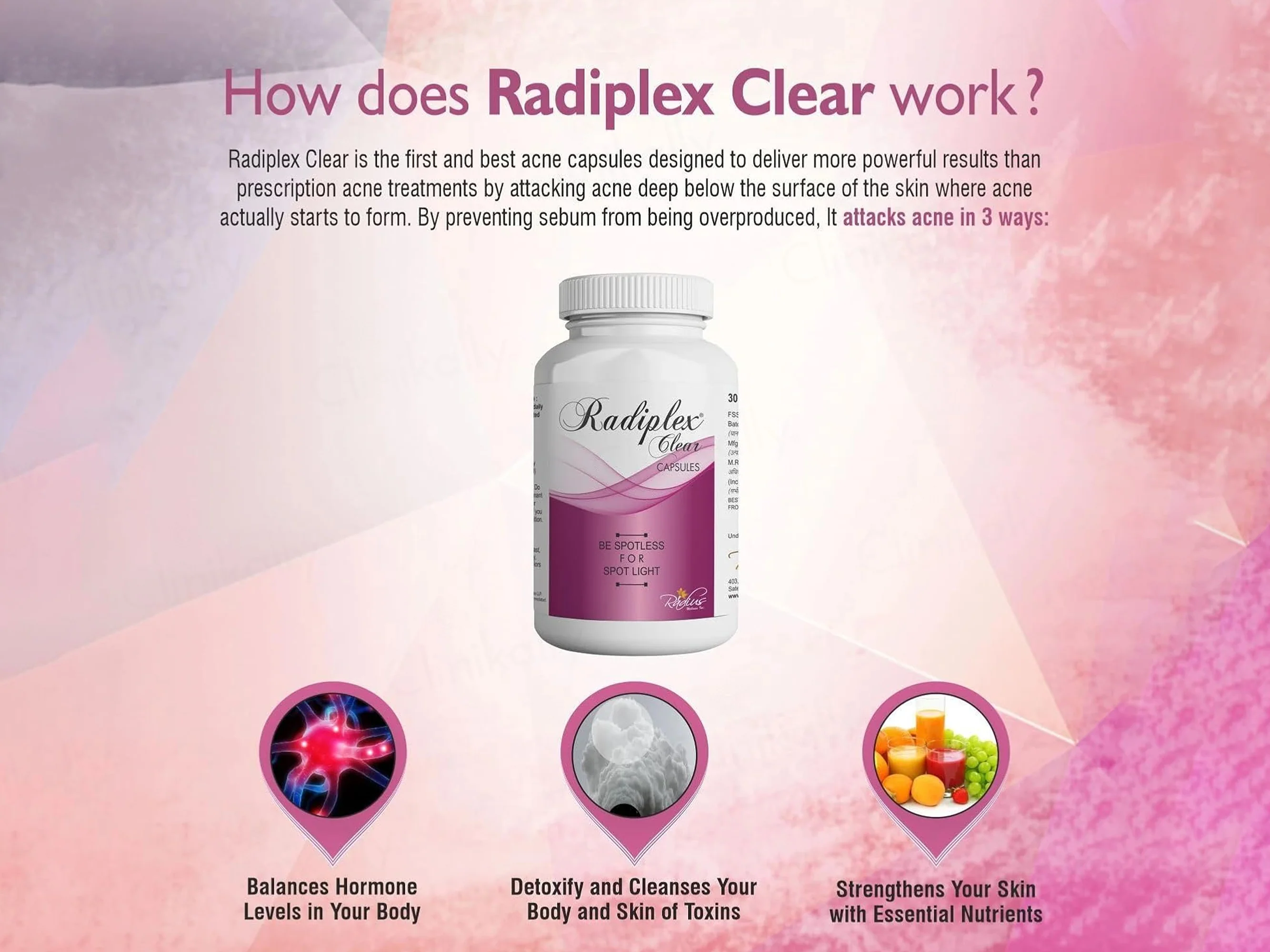 Radiplex Clear Nutraceutical Capsule - Image 5