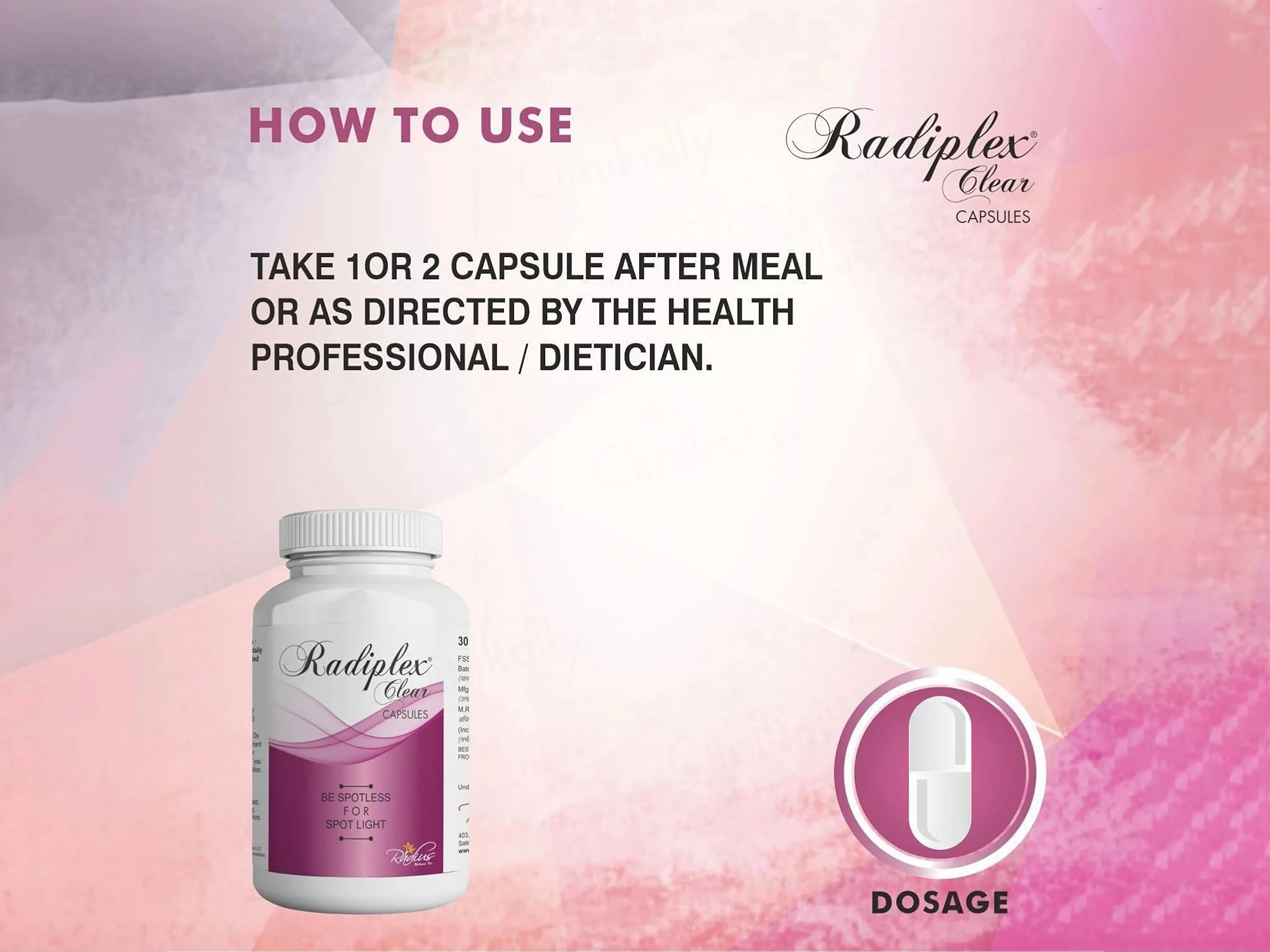 Radiplex Clear Nutraceutical Capsule - Image 7