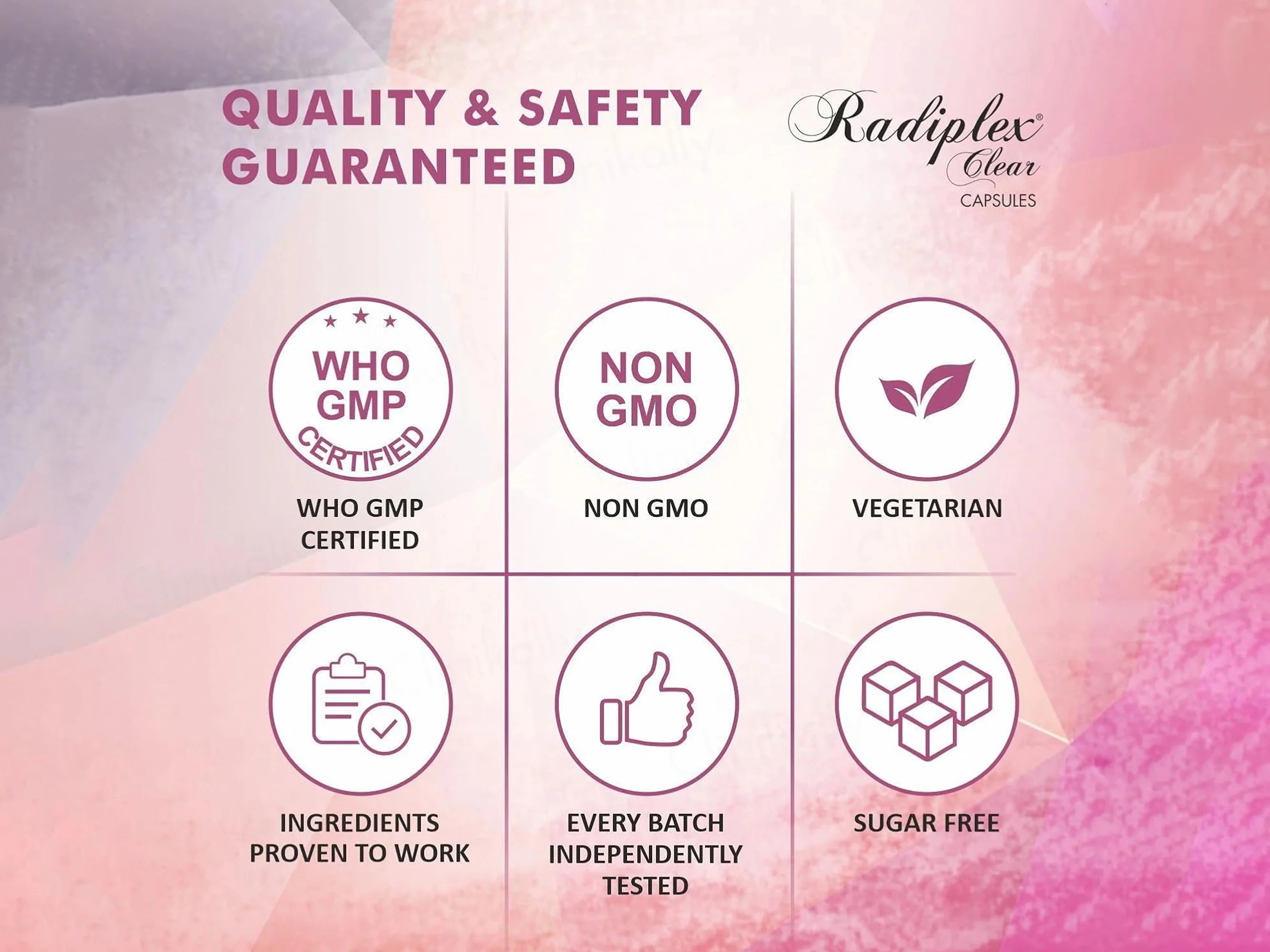 Radiplex Clear Nutraceutical Capsule - Image 8
