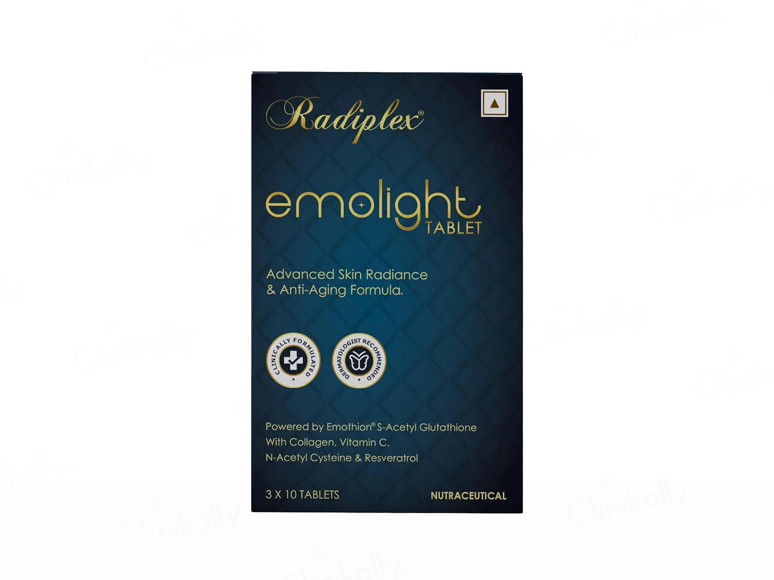 Radiplex Emolight Advanced Skin Radiance & Anti-Aging Nutraceutical Tablet - Image 2