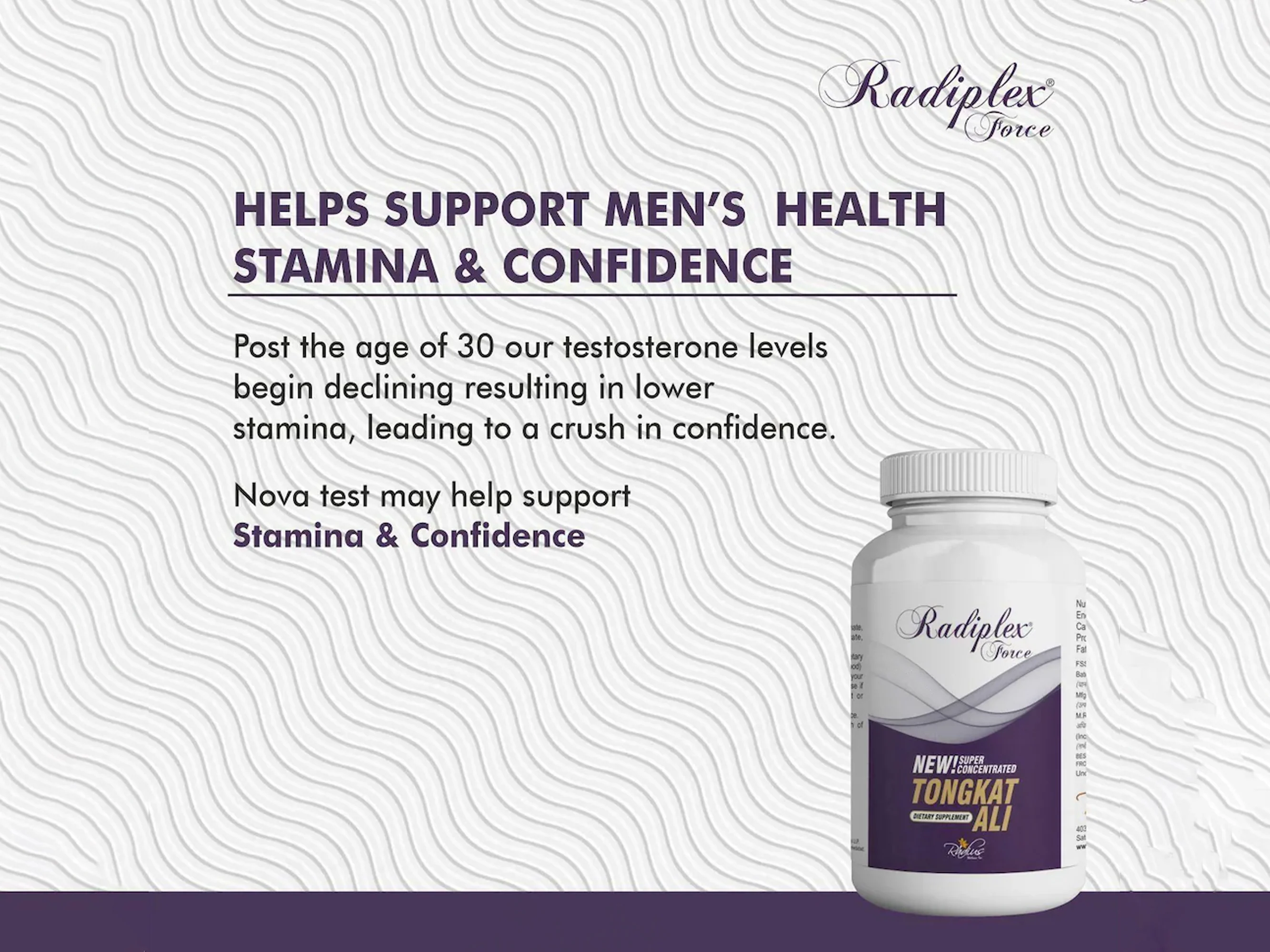 Radiplex Force Super Concentrated Tongkat Ali Nutraceutical Capsule - Image 5