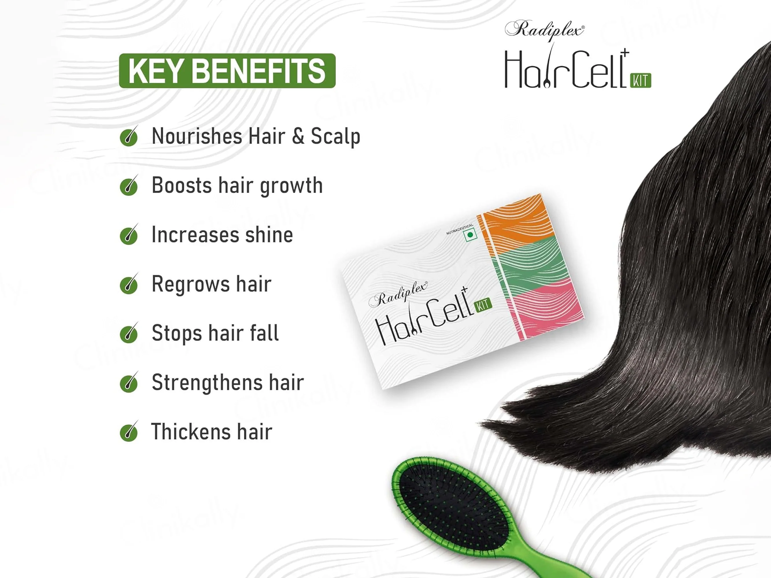 Radiplex Haircell+ Advanced Cyclical Therapy Hair Supplement Kit - Image 2