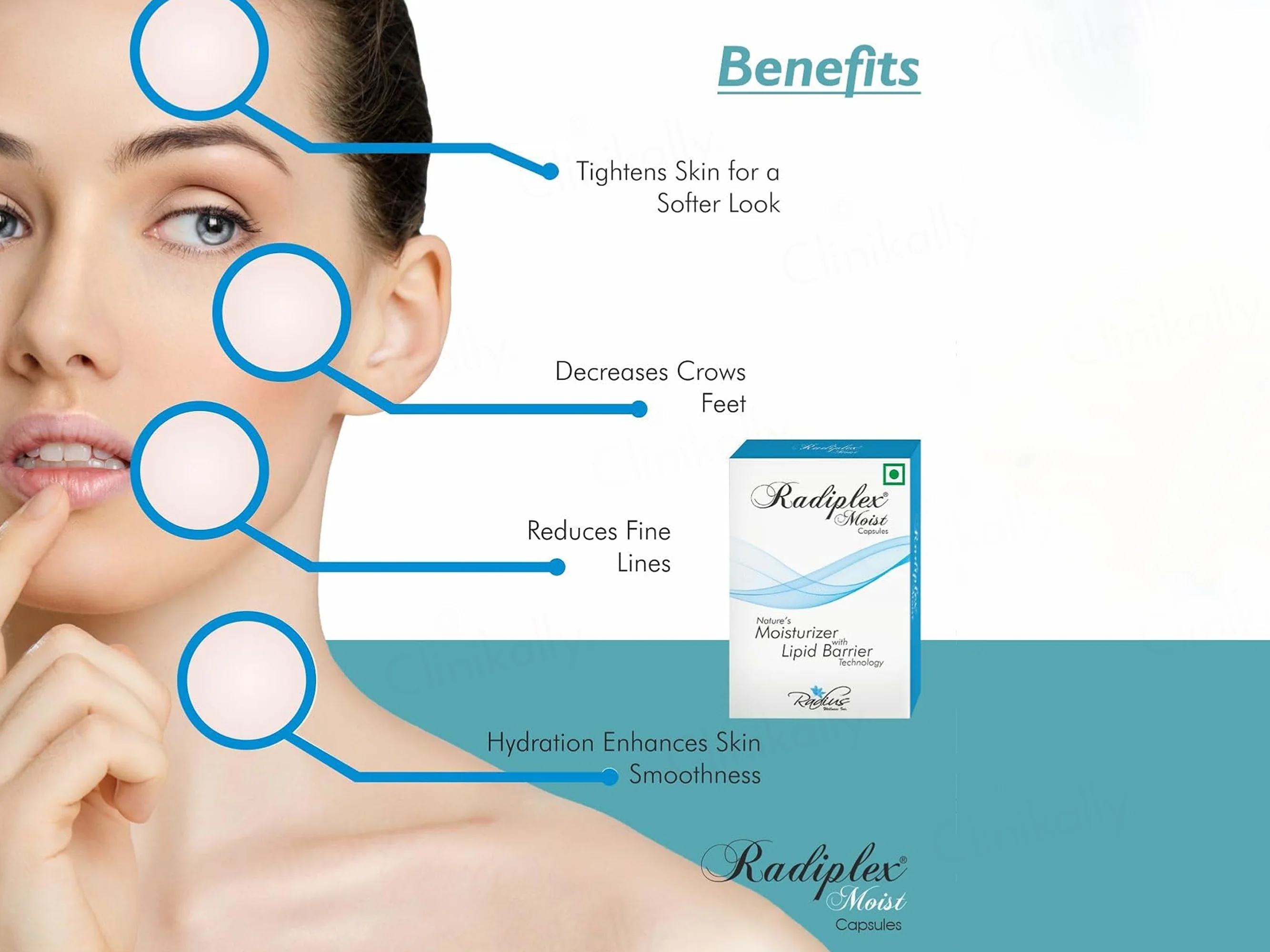 Radiplex Moist Skin Moisturising Capsule - Image 4