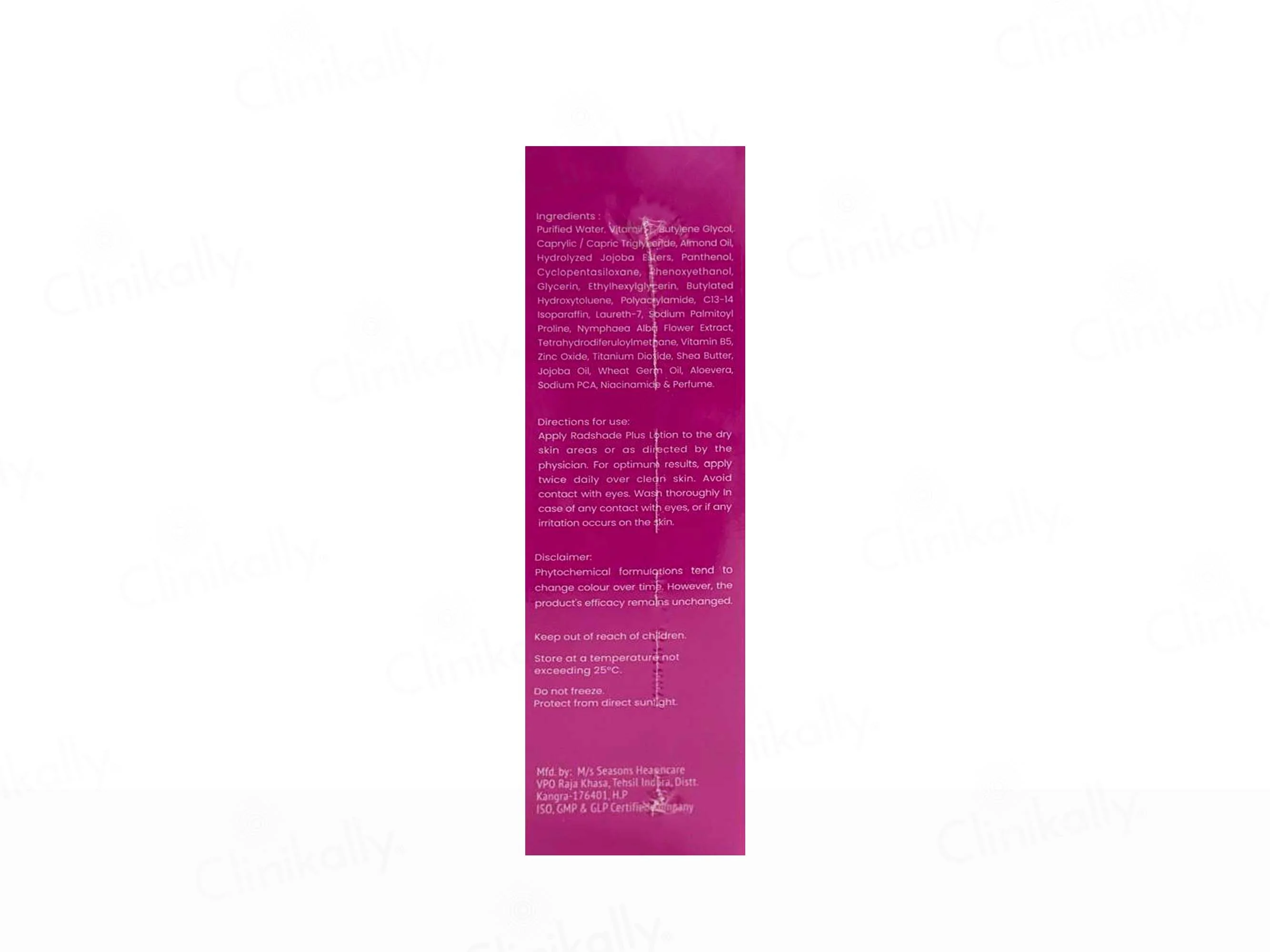 Radshade Plus Hydrating & Nourishing Sun Protection Body Lotion - Image 2