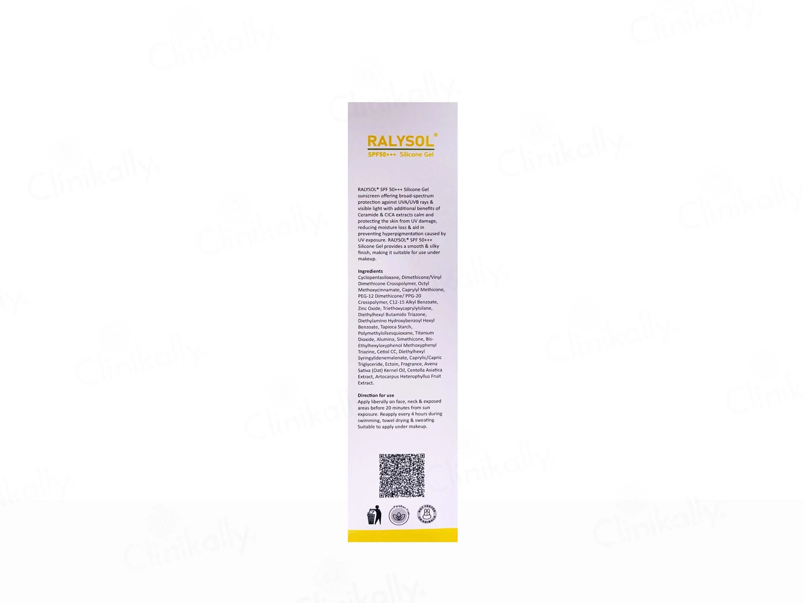 Ralysol Silicone Sunscreen Gel SPF 50+++ - Image 2
