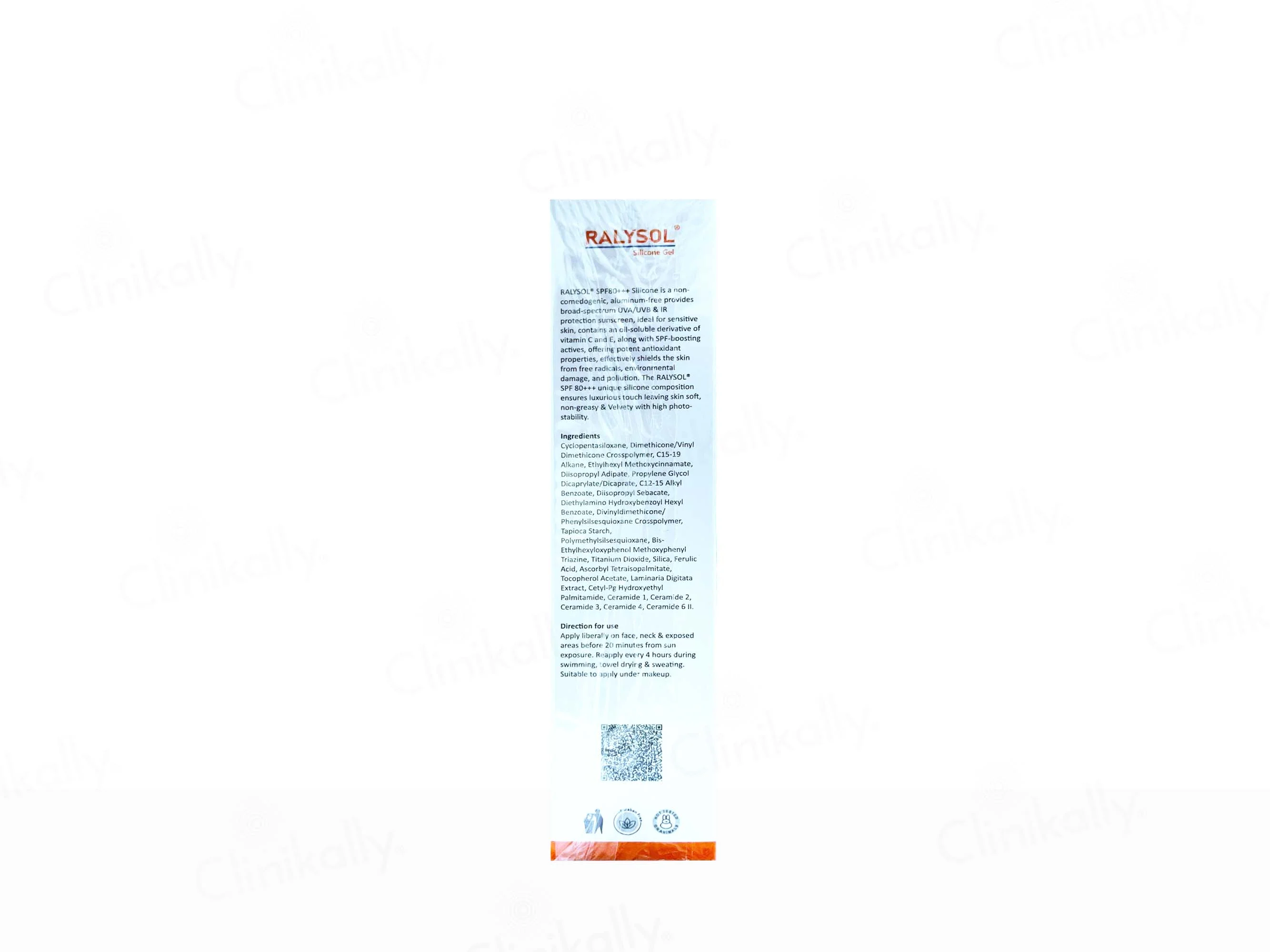 Ralysol Silicone Sunscreen Gel SPF 80+++ - Image 2