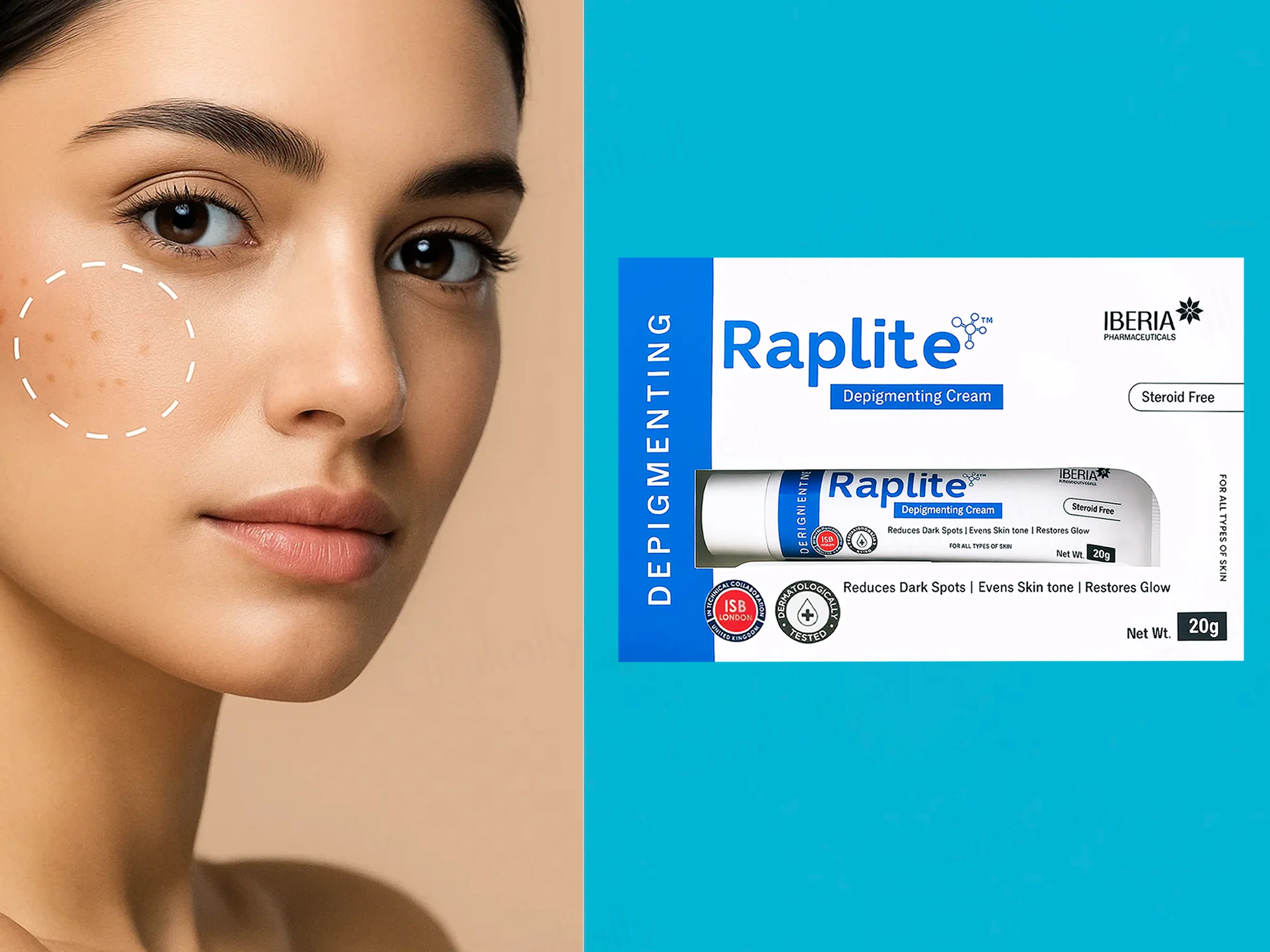 Raplite Depigmenting Cream - Image 3