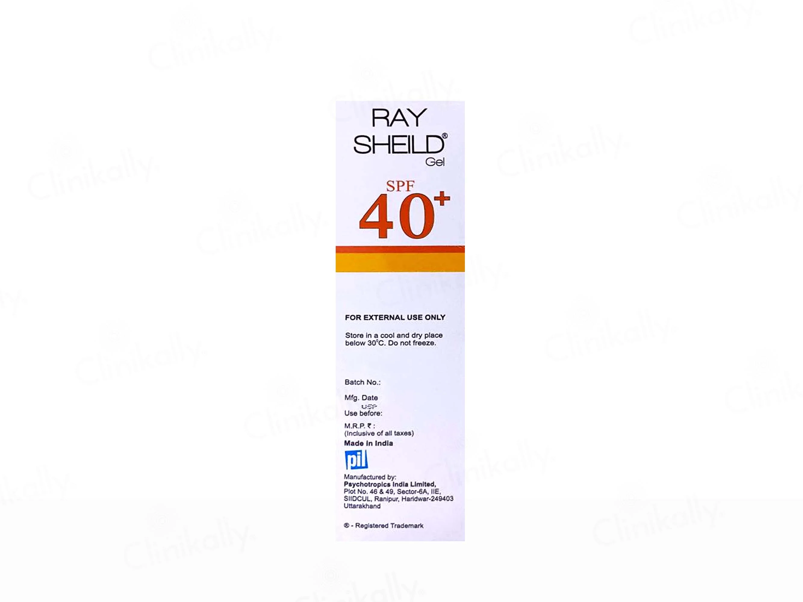 Ray Sheild Sunscreen Gel SPF 40+ PA++++ - Image 3