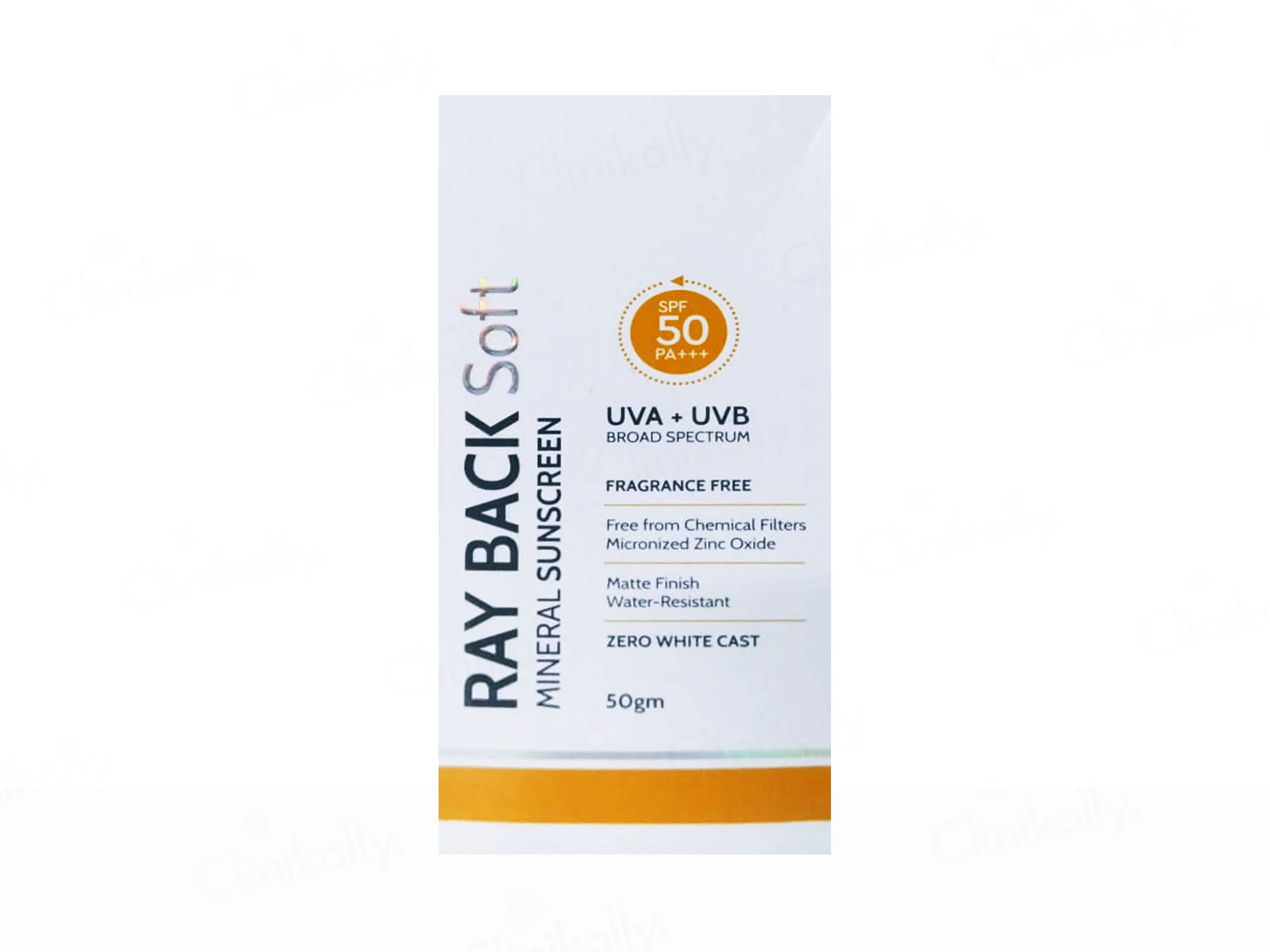 Rayback Soft Mineral Sunscreen SPF 50 PA+++