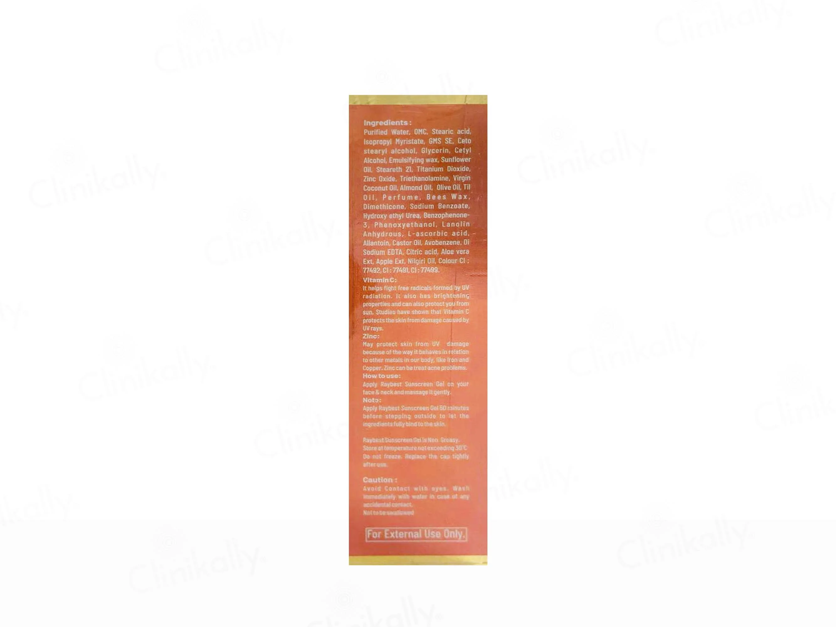 Raybest Matte Finish Sunscreen Gel SPF 50+++ - Image 2