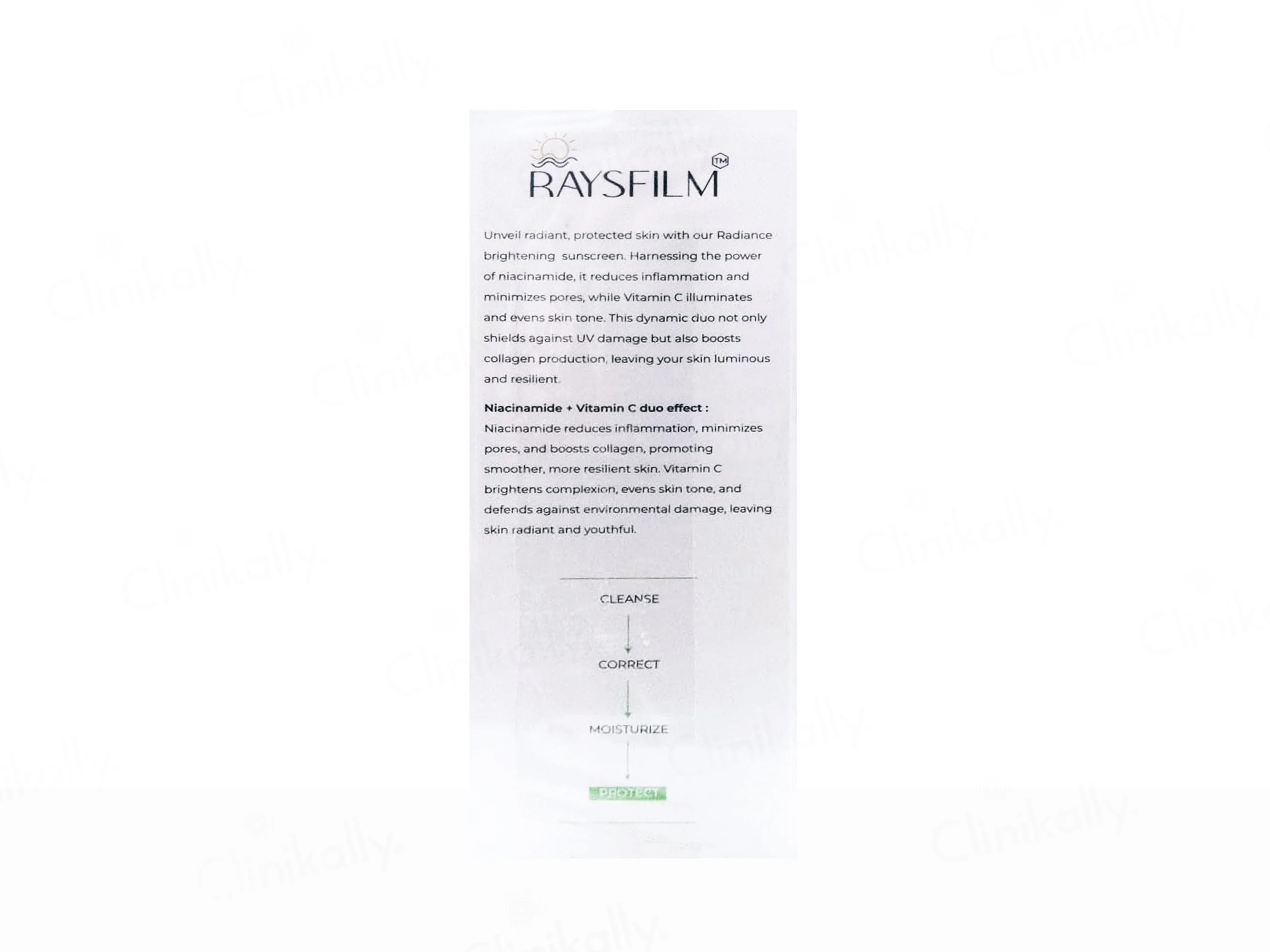 Raysfilm Radiance Brightening High Protection Sunscreen SPF 50 PA+++ - Image 3