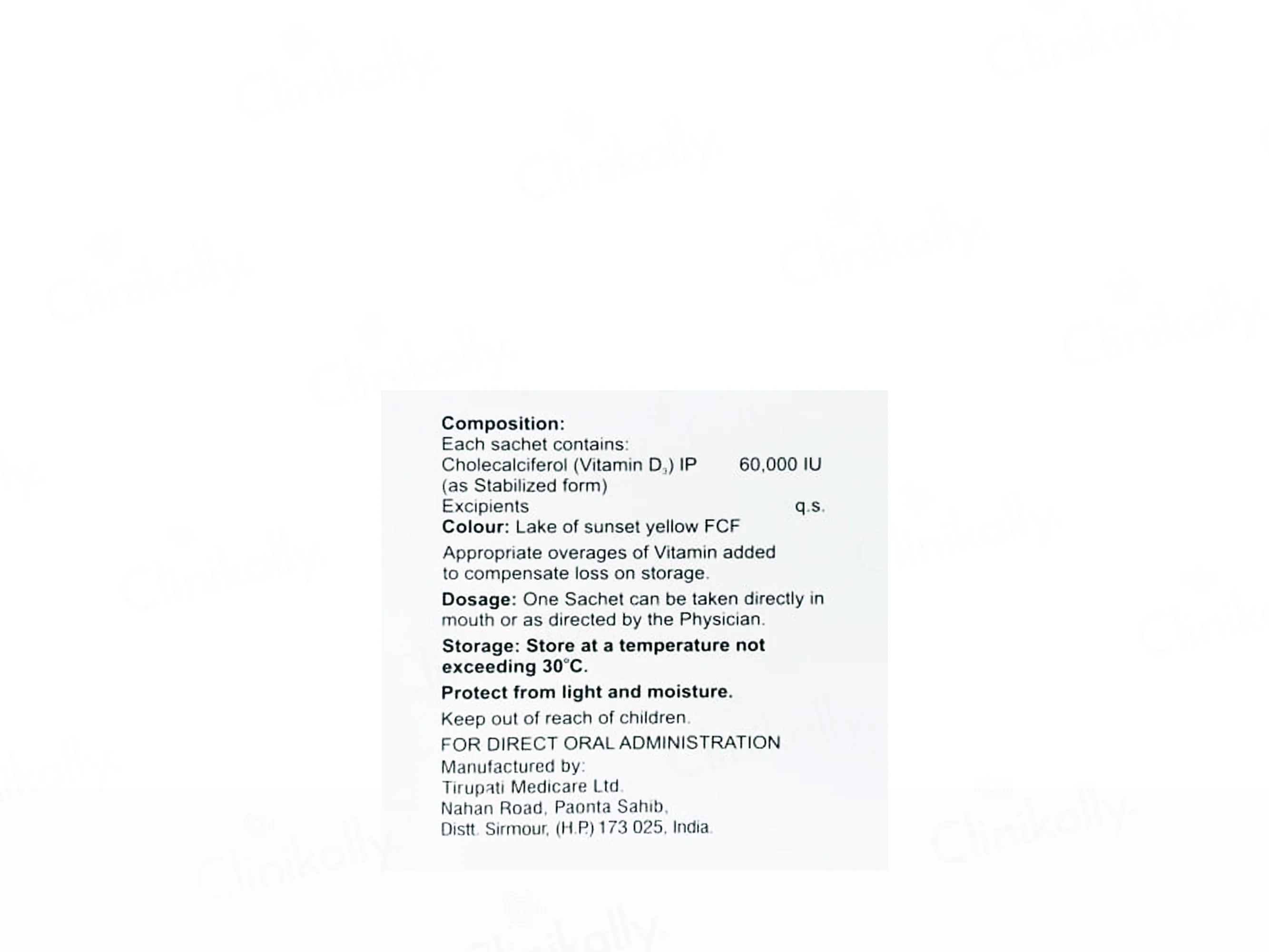 Recalmin-D3 Mouth Melt Sugar Free Granules Powder - Image 2