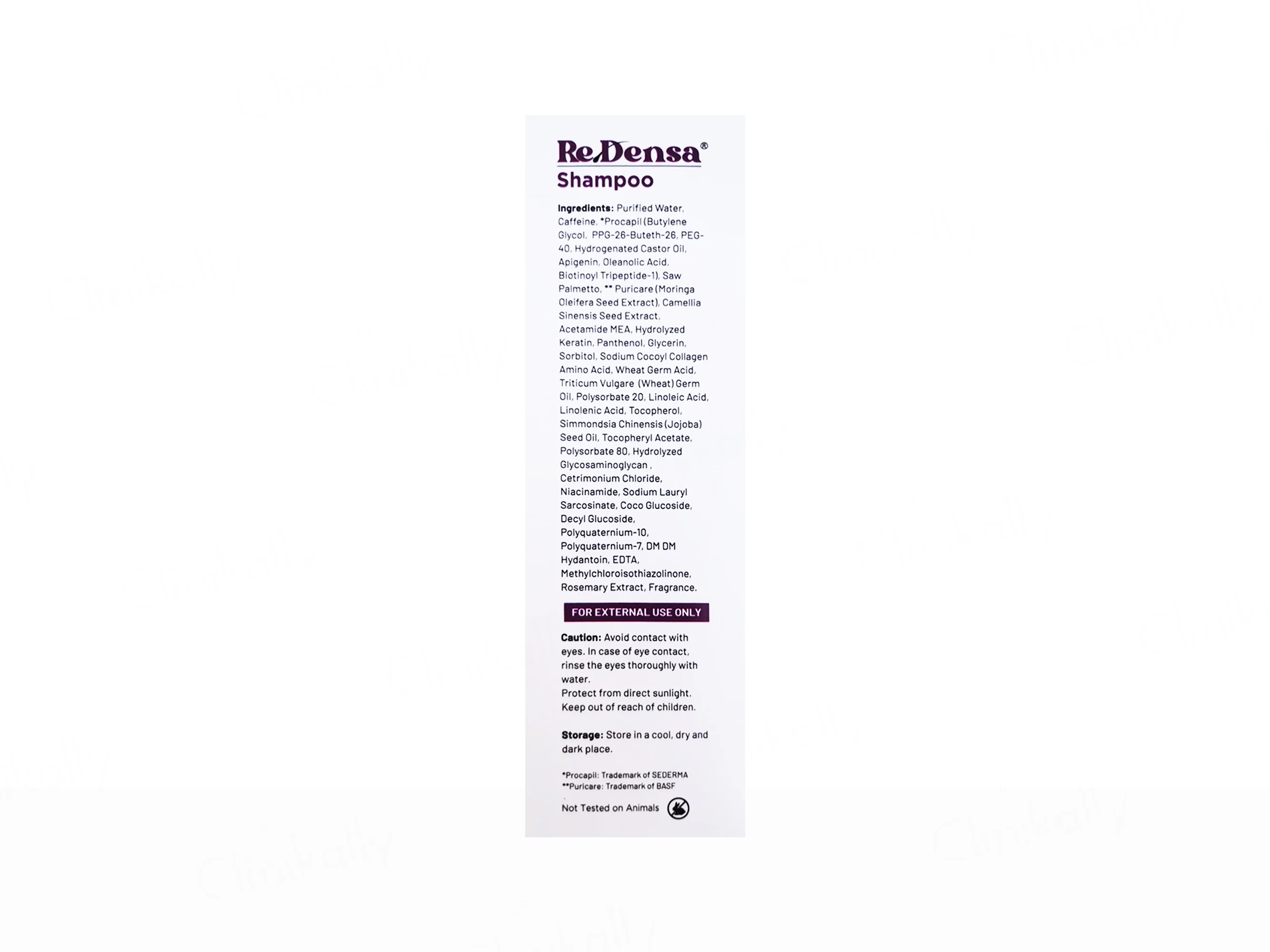 Redensa Hairfall Control Shampoo With Conditioner - Image 4