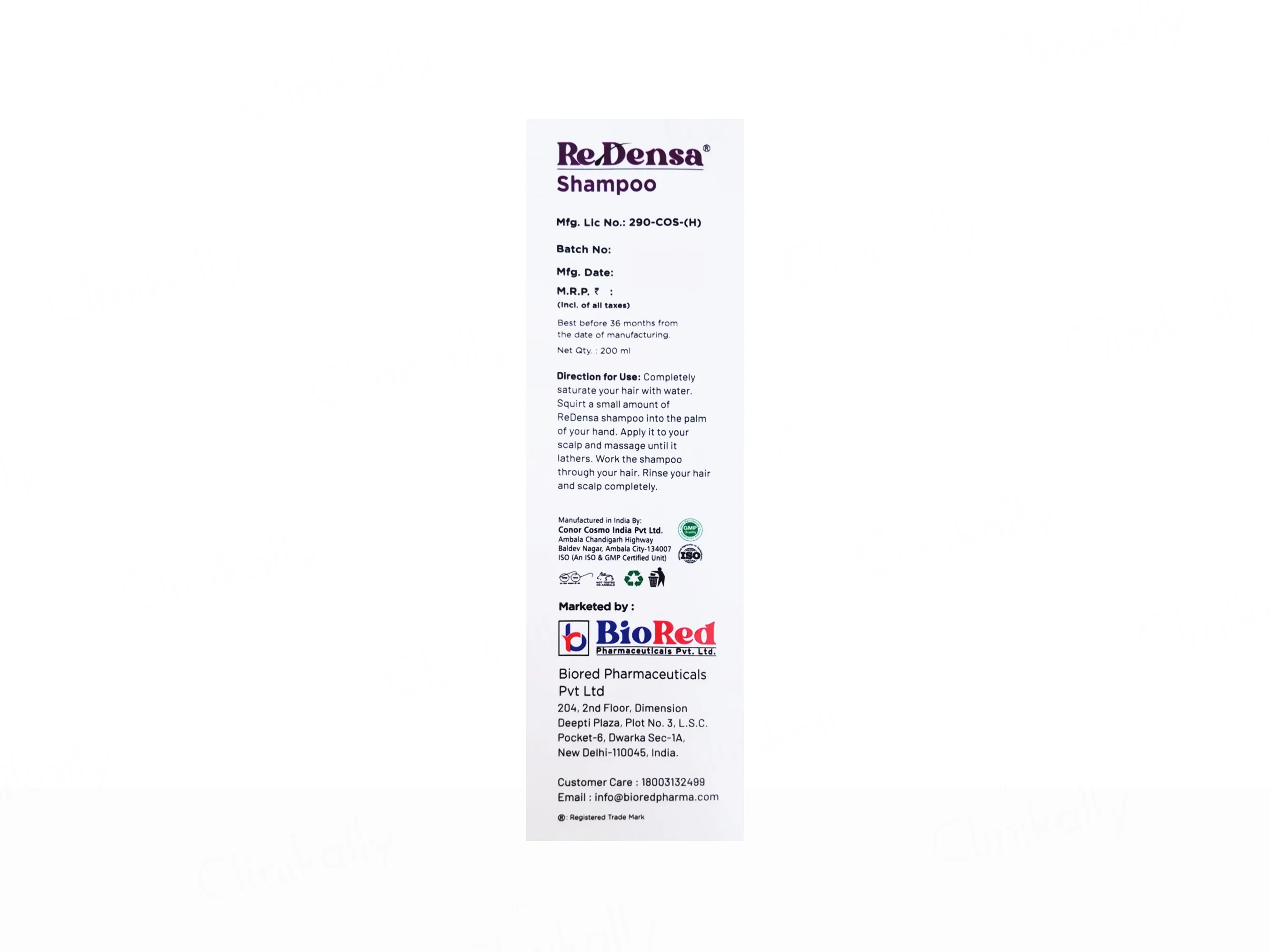 Redensa Hairfall Control Shampoo With Conditioner - Image 5
