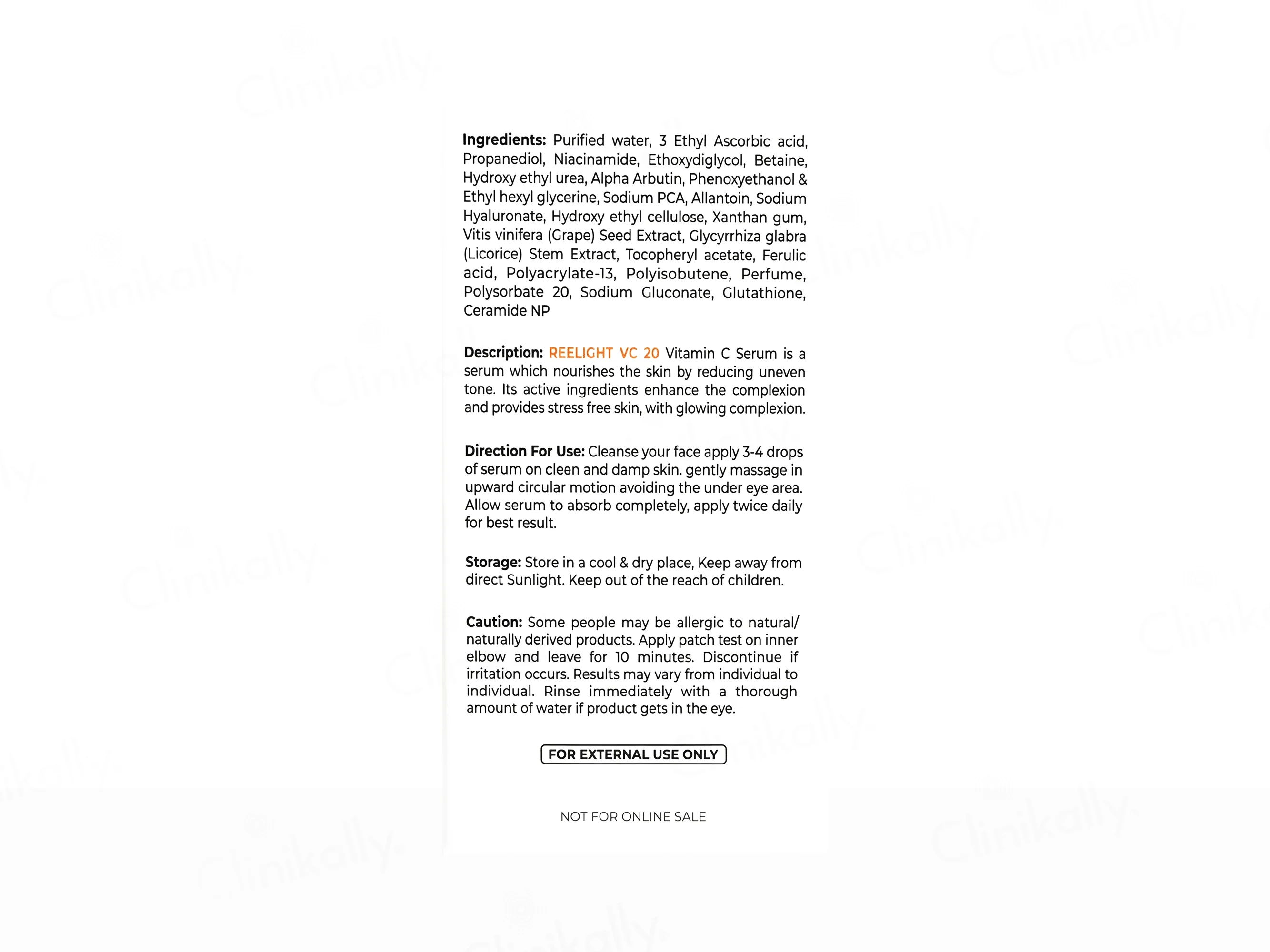 Reelight VC 20 Serum - Image 3