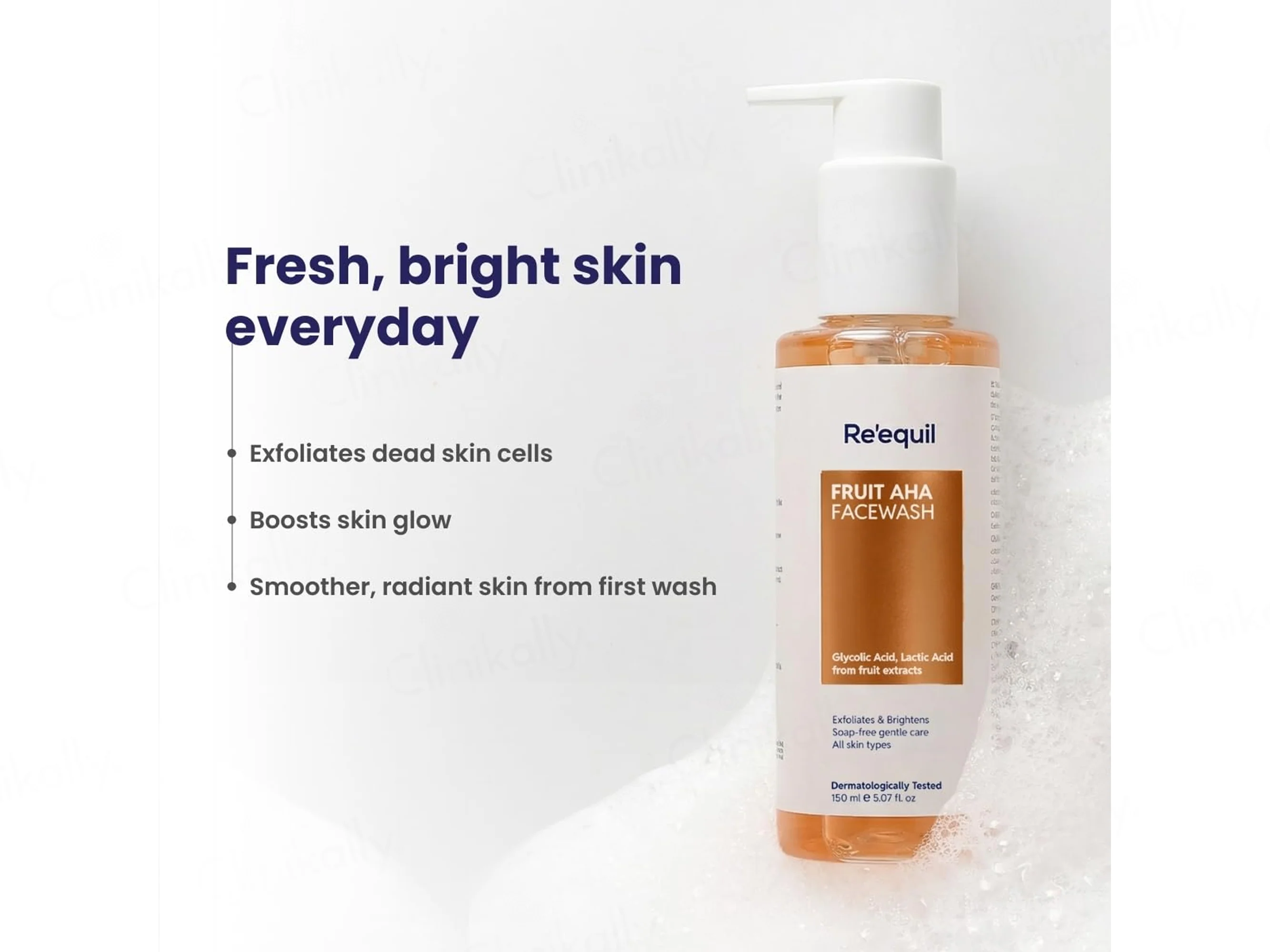 Re'equil Fruit AHA Face Wash - Image 2