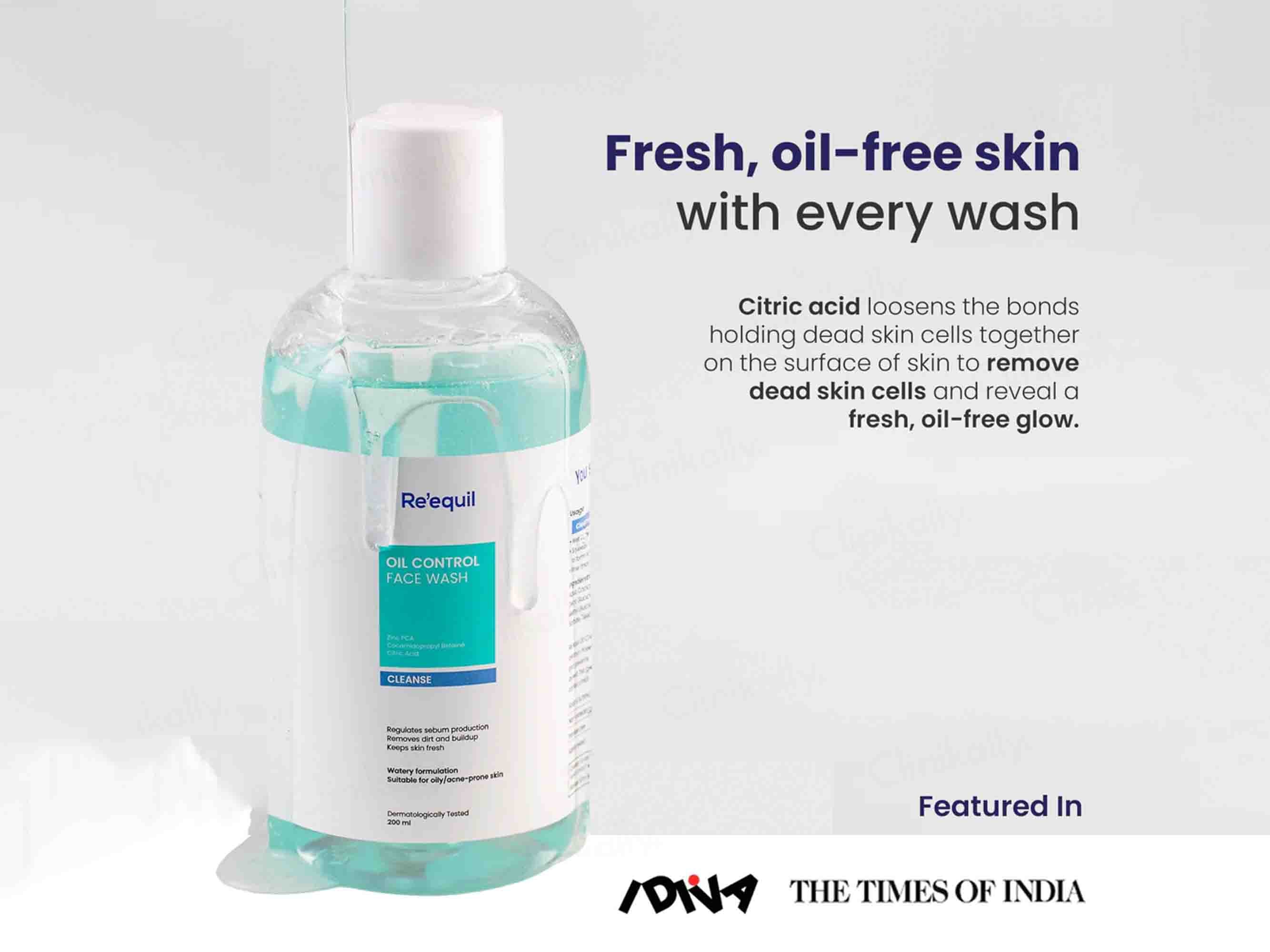 Re'equil Oil Control Face Wash - Image 2