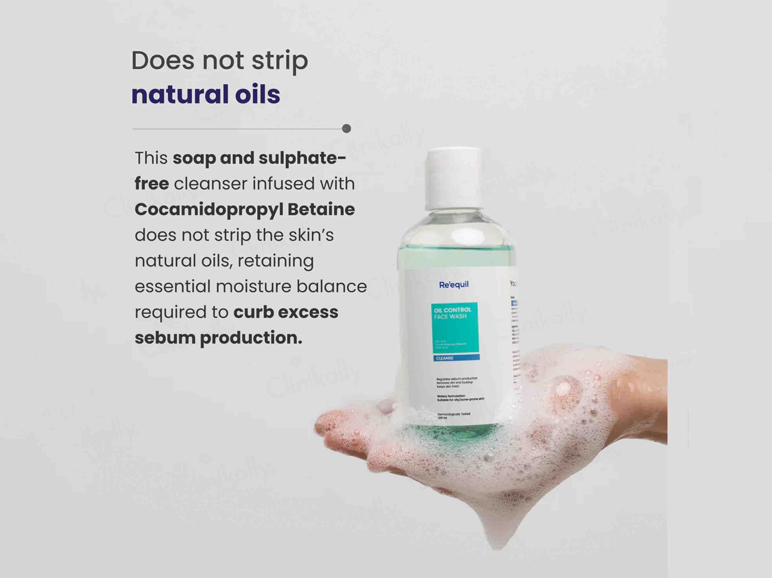 Re'equil Oil Control Face Wash - Image 4