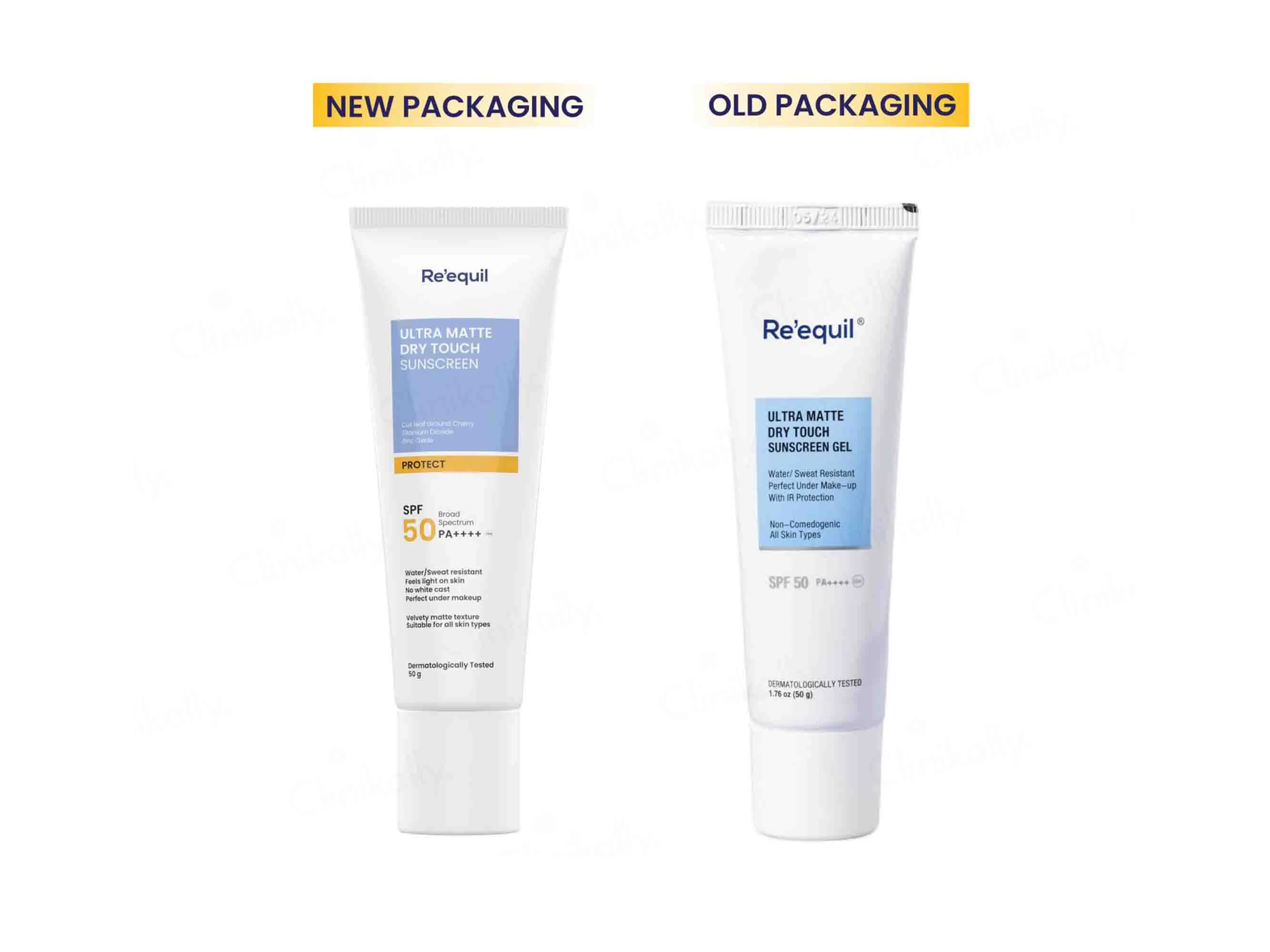 Re'equil Ultra Matte Dry Touch Sunscreen Gel SPF 50 PA++++ - Image 7